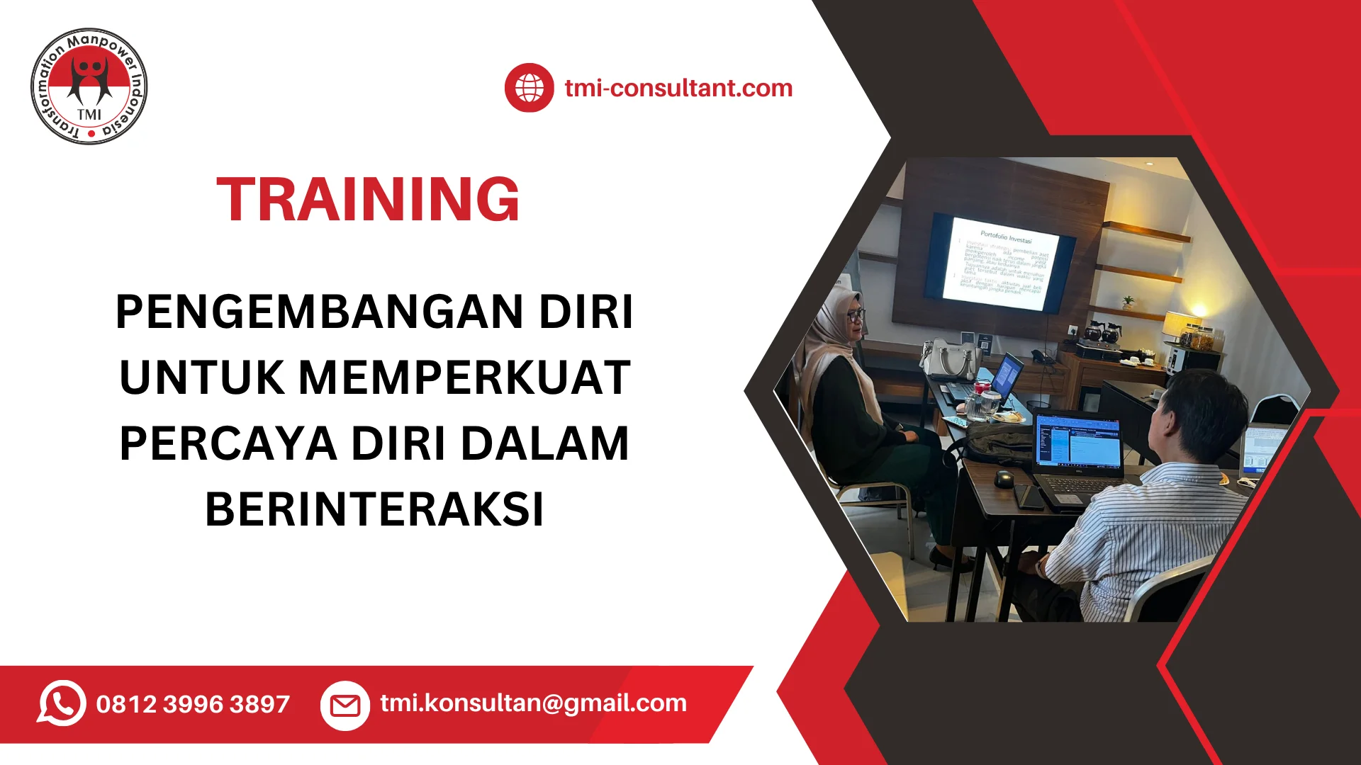 TRAINING PENGEMBANGAN DIRI UNTUK MEMPERKUAT PERCAYA DIRI DALAM BERINTERAKSI
