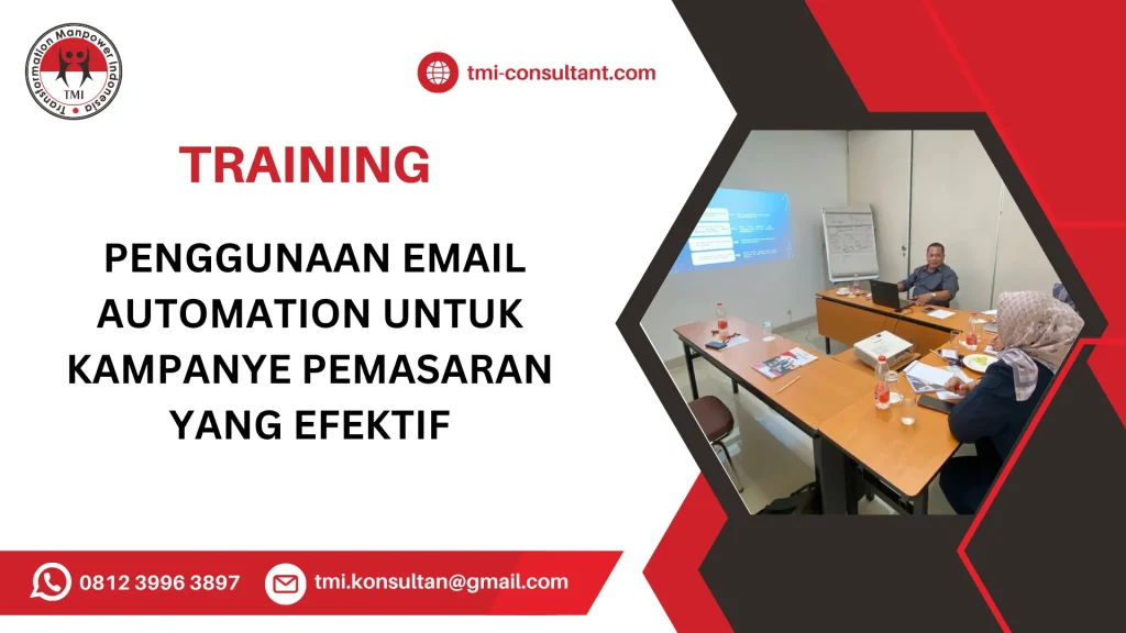TRAINING PENGGUNAAN EMAIL AUTOMATION UNTUK KAMPANYE PEMASARAN YANG EFEKTIF