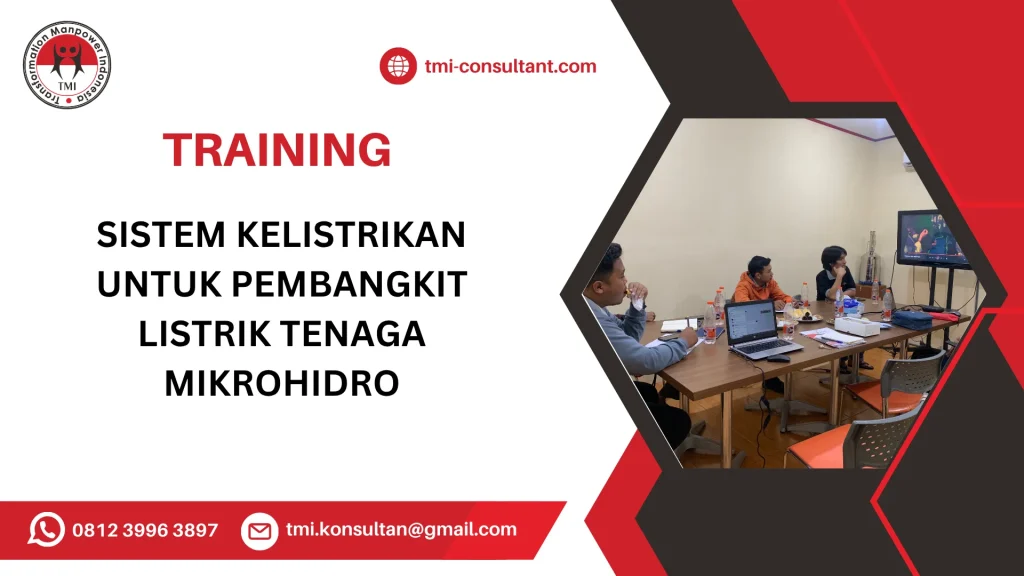TRAINING SISTEM KELISTRIKAN UNTUK PEMBANGKIT LISTRIK TENAGA MIKROHIDRO