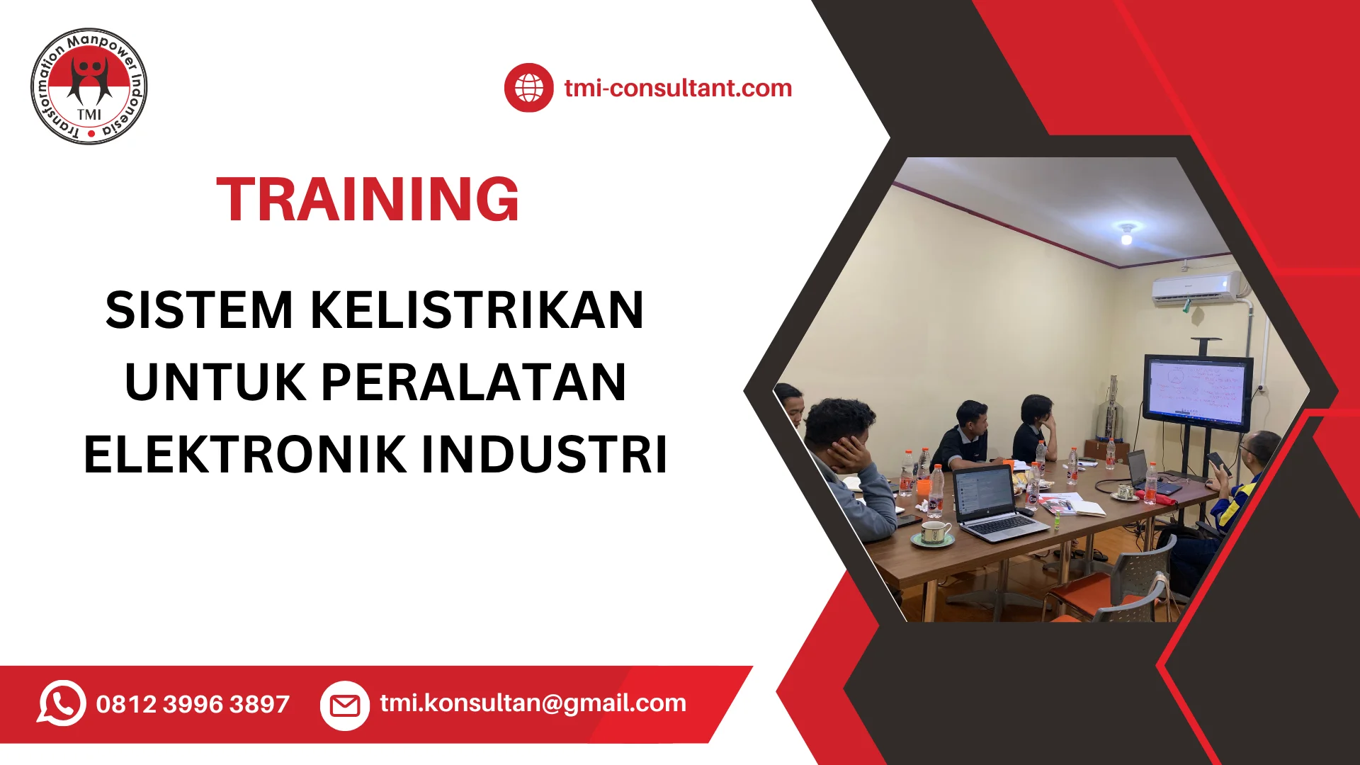 TRAINING SISTEM KELISTRIKAN UNTUK PERALATAN ELEKTRONIK INDUSTRI