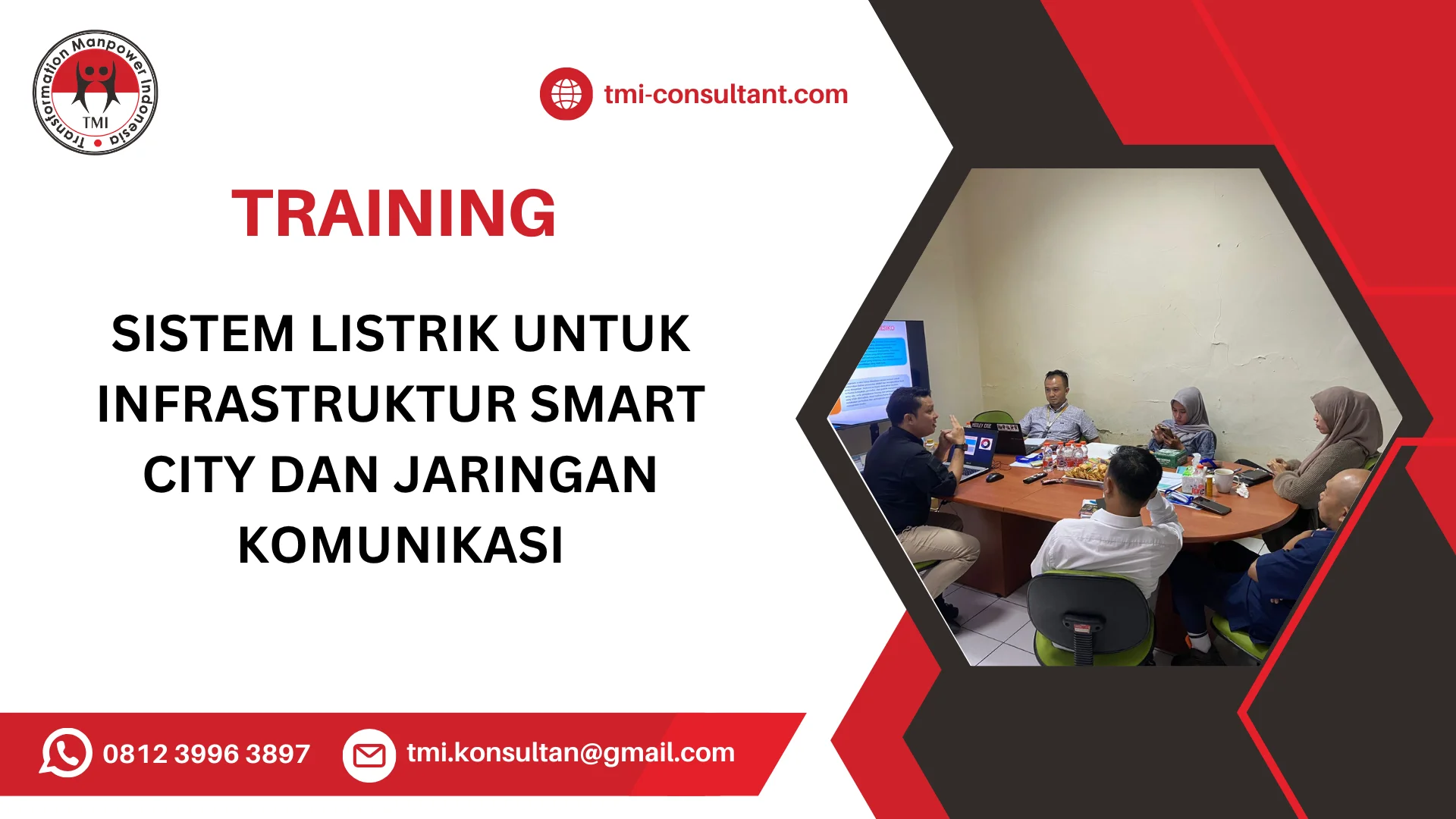 TRAINING SISTEM LISTRIK UNTUK INFRASTRUKTUR SMART CITY DAN JARINGAN KOMUNIKASI