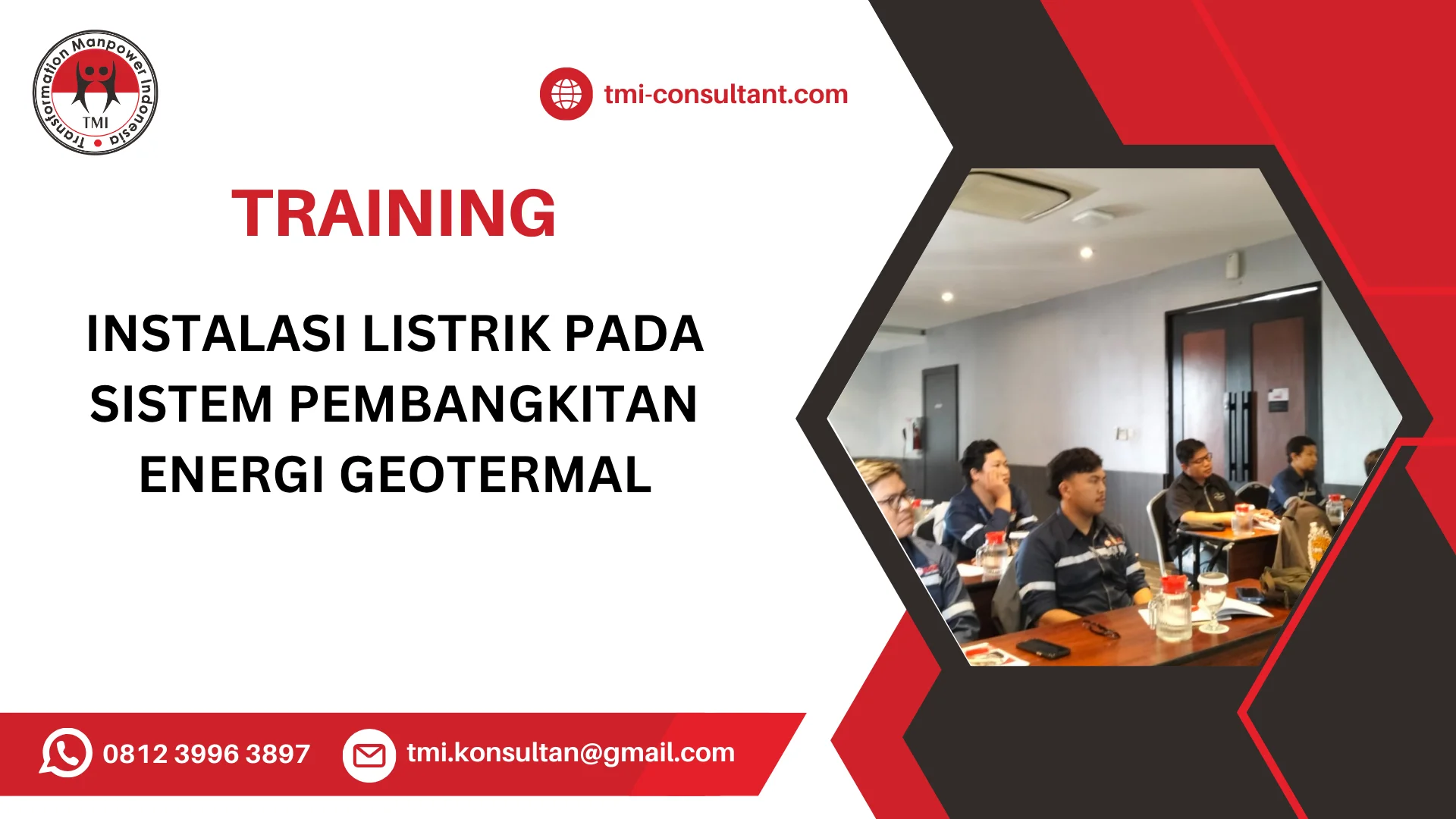 TRAINING INSTALASI LISTRIK PADA SISTEM PEMBANGKITAN ENERGI GEOTERMAL