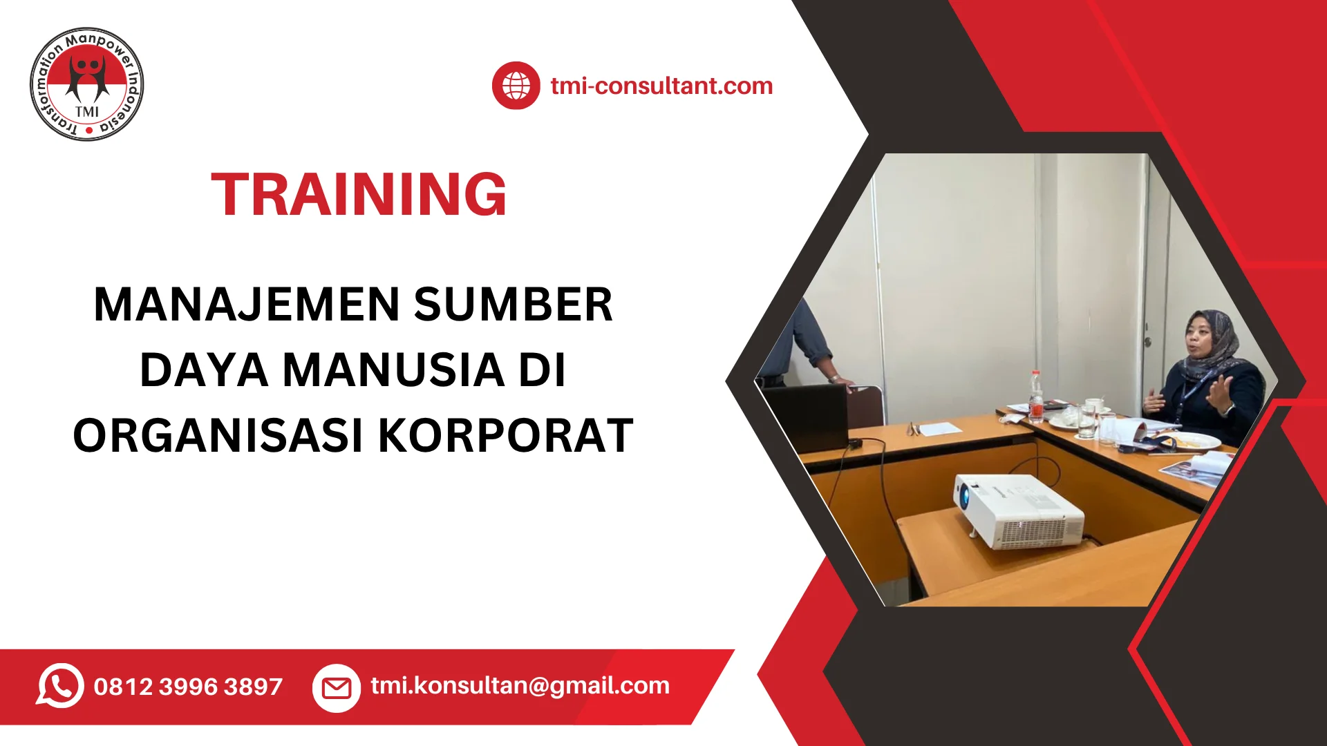 TRAINING MANAJEMEN SUMBER DAYA MANUSIA DI ORGANISASI KORPORAT