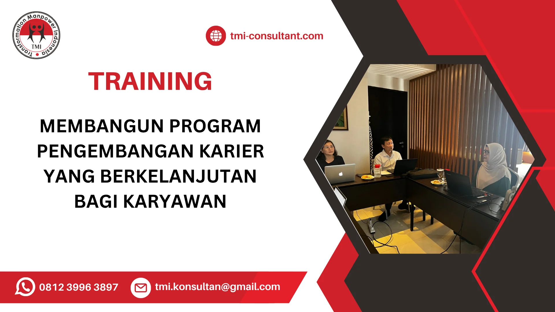 TRAINING MEMBANGUN PROGRAM PENGEMBANGAN KARIER YANG BERKELANJUTAN BAGI KARYAWAN