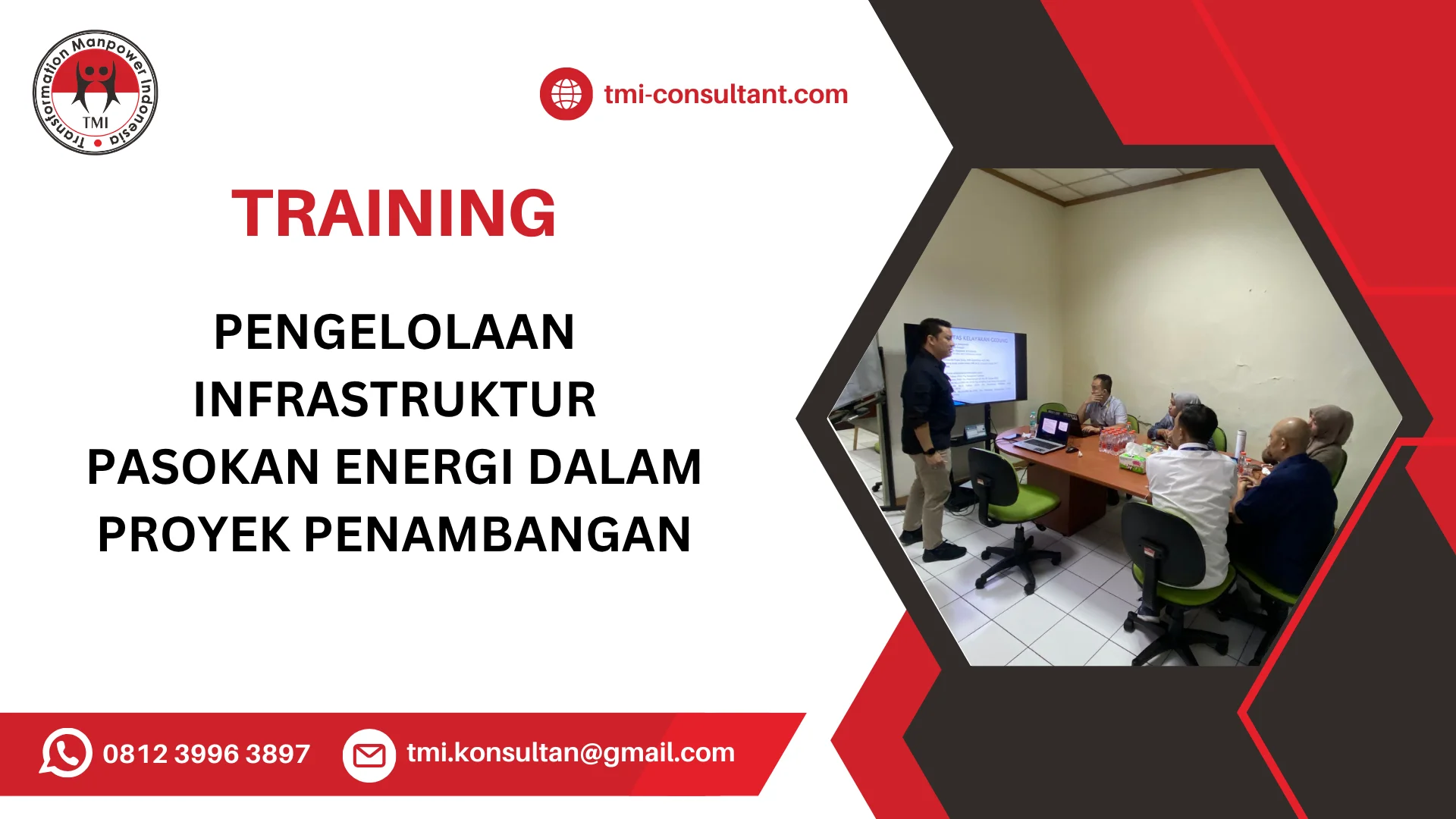 TRAINING PENGELOLAAN INFRASTRUKTUR PASOKAN ENERGI DALAM PROYEK PENAMBANGAN
