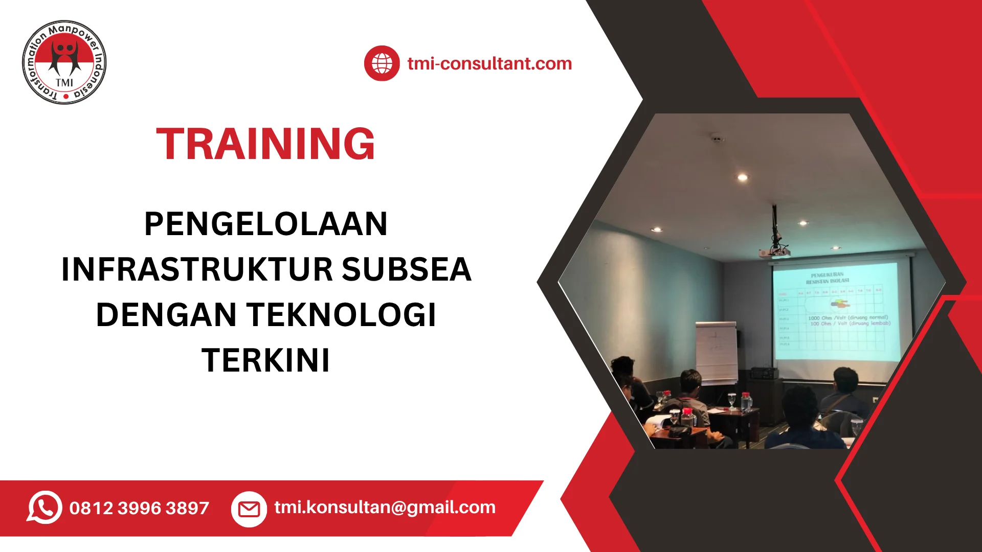 TRAINING PENGELOLAAN INFRASTRUKTUR SUBSEA DENGAN TEKNOLOGI TERKINI