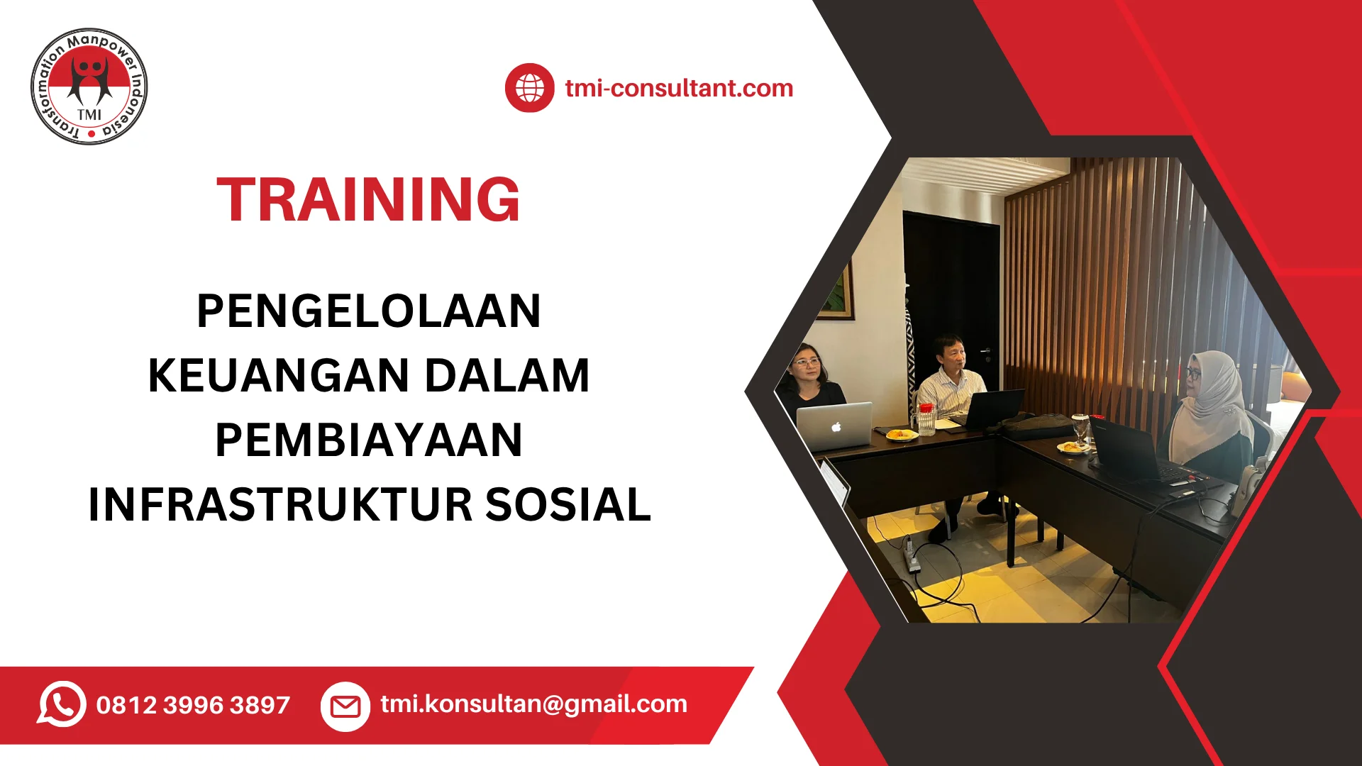 TRAINING PENGELOLAAN KEUANGAN DALAM PEMBIAYAAN INFRASTRUKTUR SOSIAL