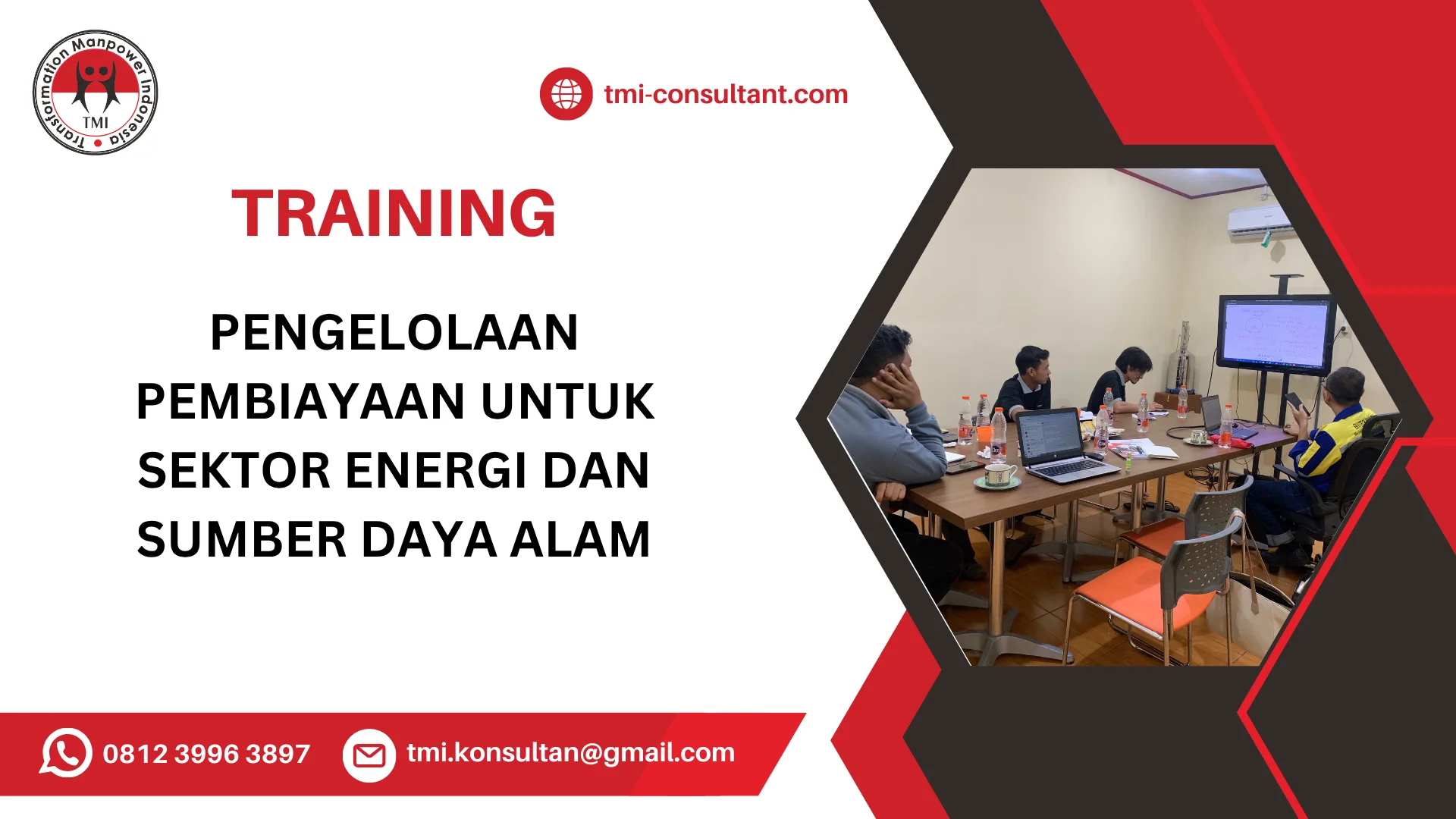 TRAINING PENGELOLAAN PEMBIAYAAN UNTUK SEKTOR ENERGI DAN SUMBER DAYA ALAM