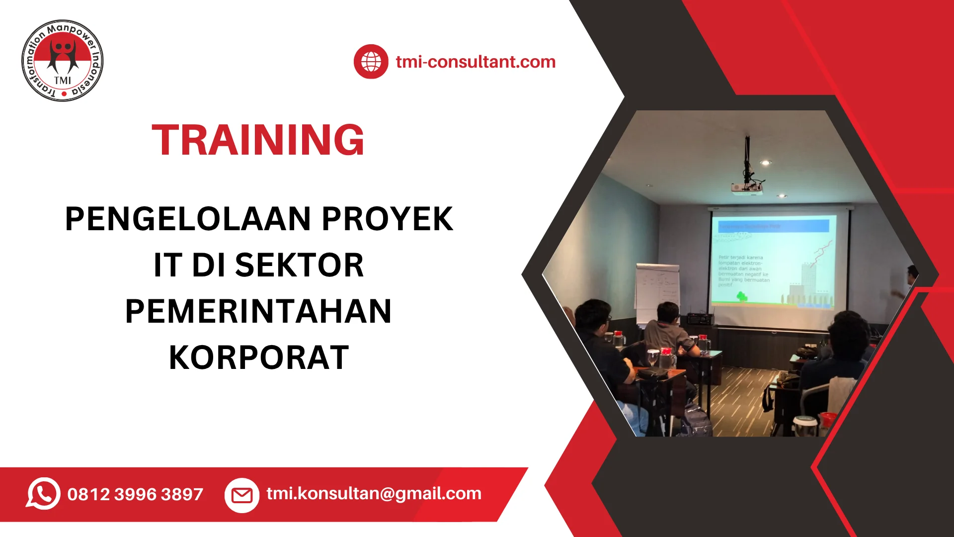 TRAINING PENGELOLAAN PROYEK IT DI SEKTOR PEMERINTAHAN KORPORAT
