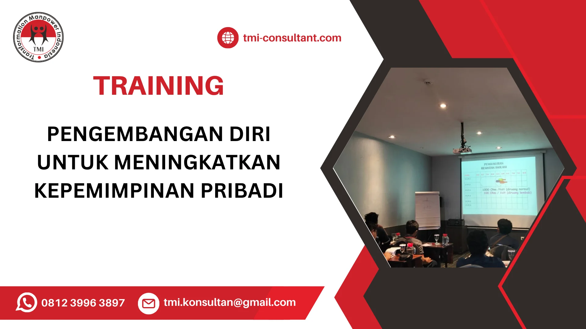 TRAINING PENGEMBANGAN DIRI UNTUK MENINGKATKAN KEPEMIMPINAN PRIBADI