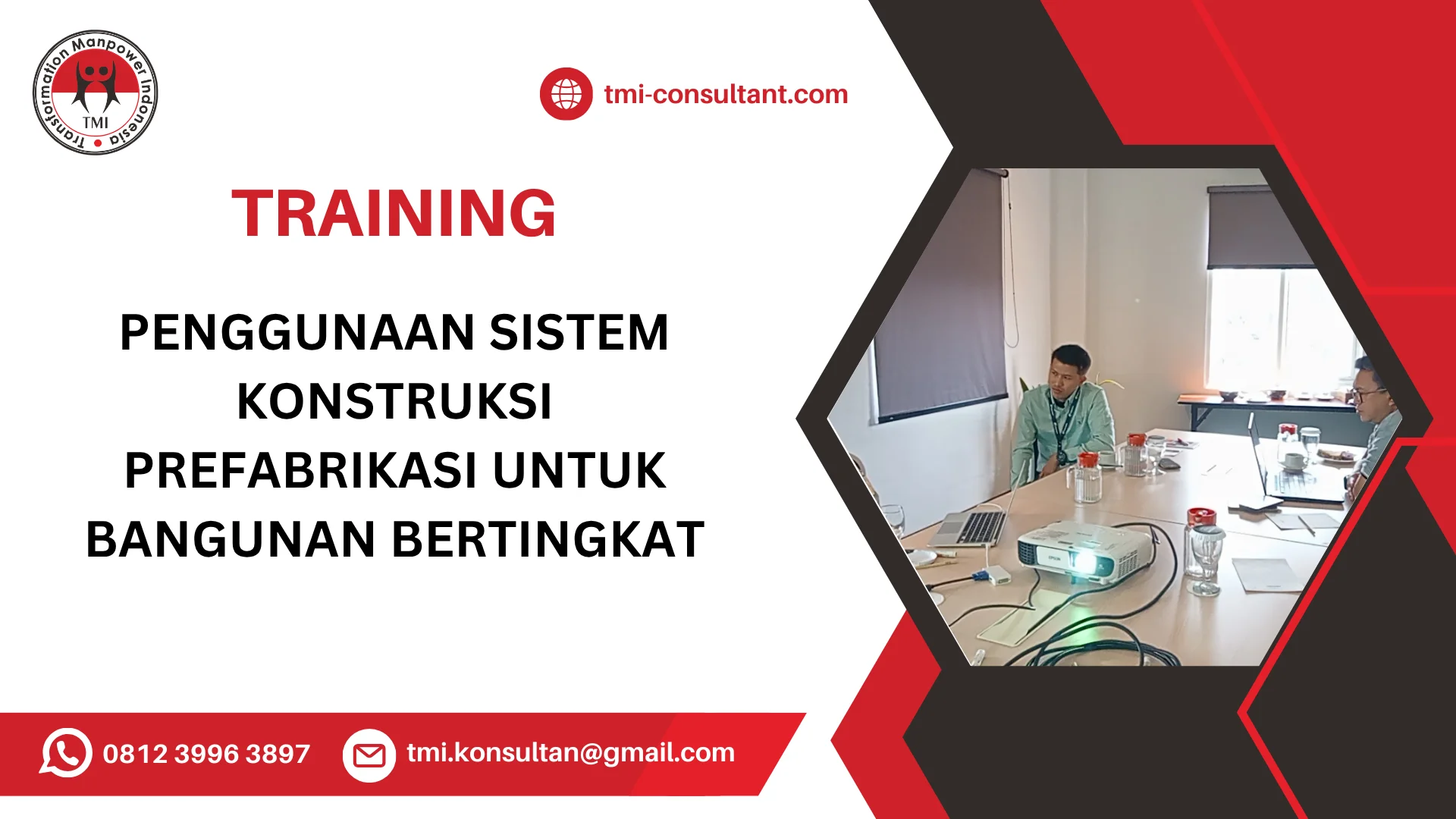 TRAINING PENGGUNAAN SISTEM KONSTRUKSI PREFABRIKASI UNTUK BANGUNAN BERTINGKAT
