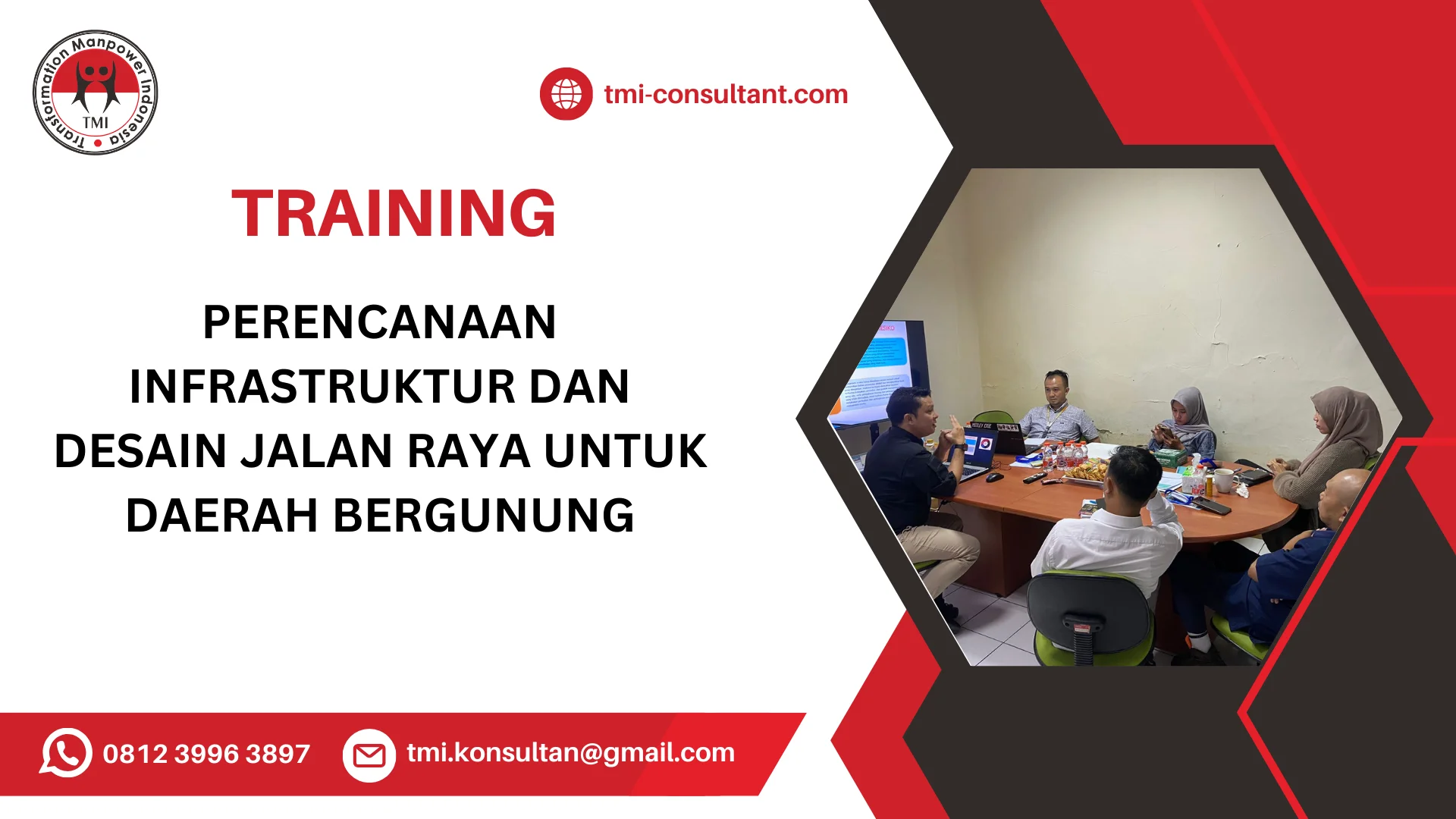 TRAINING PERENCANAAN INFRASTRUKTUR DAN DESAIN JALAN RAYA UNTUK DAERAH BERGUNUNG