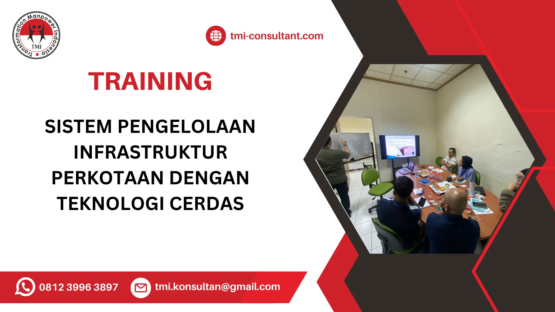 TRAINING SISTEM PENGELOLAAN INFRASTRUKTUR PERKOTAAN DENGAN TEKNOLOGI CERDAS