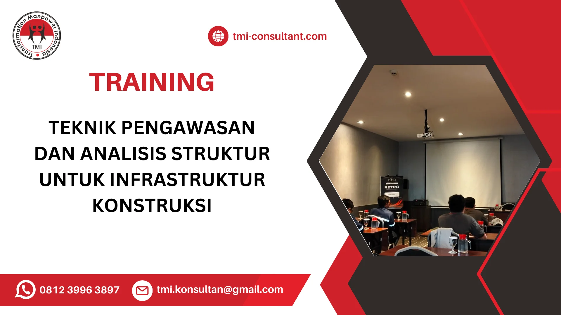 TRAINING TEKNIK PENGAWASAN DAN ANALISIS STRUKTUR UNTUK INFRASTRUKTUR KONSTRUKSI