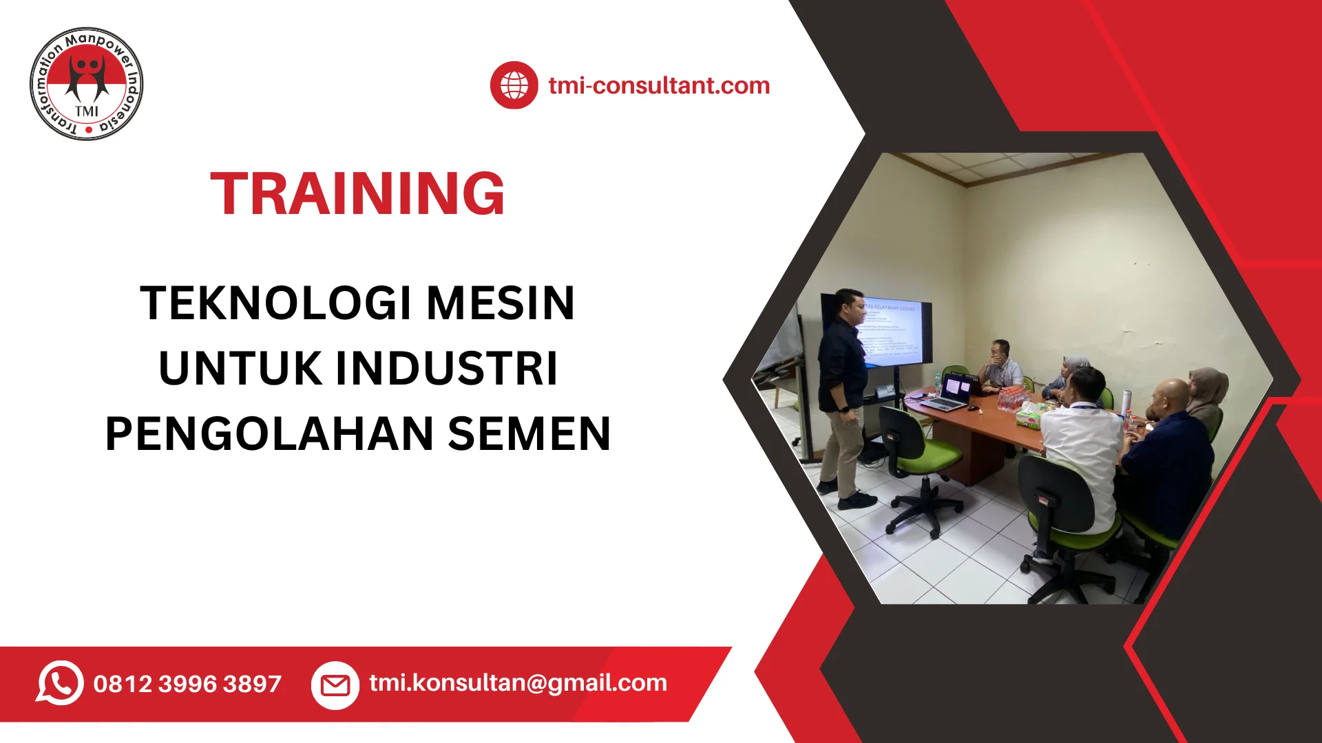 TRAINING TEKNOLOGI MESIN UNTUK INDUSTRI PENGOLAHAN SEMEN