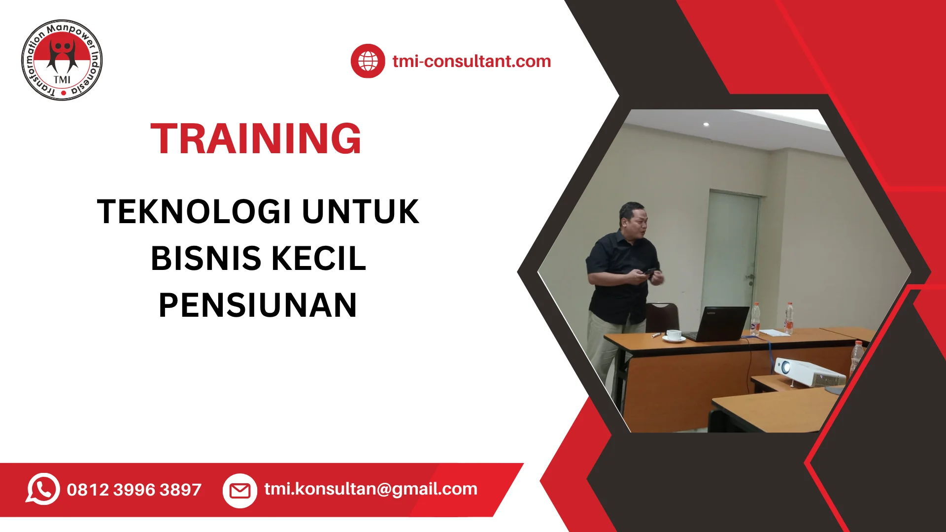 TRAINING TEKNOLOGI UNTUK BISNIS KECIL PENSIUNAN