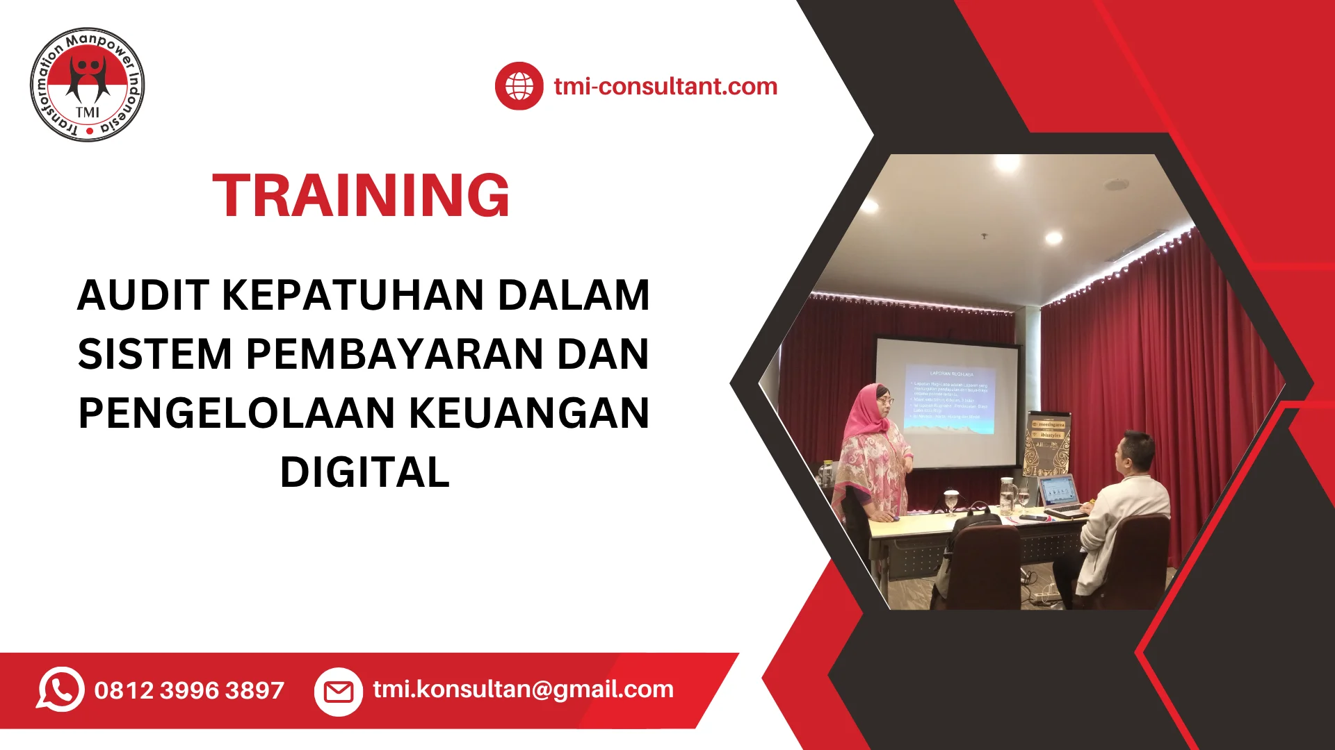 TRAINING AUDIT KEPATUHAN DALAM SISTEM PEMBAYARAN DAN PENGELOLAAN KEUANGAN DIGITAL
