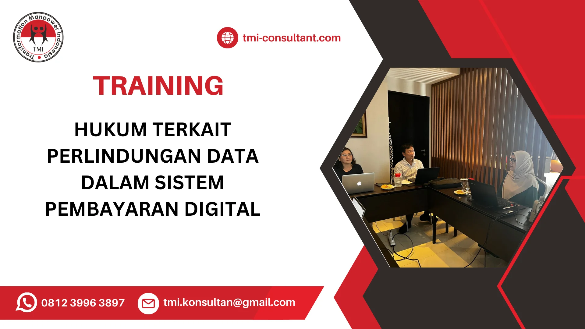 TRAINING HUKUM TERKAIT PERLINDUNGAN DATA DALAM SISTEM PEMBAYARAN DIGITAL