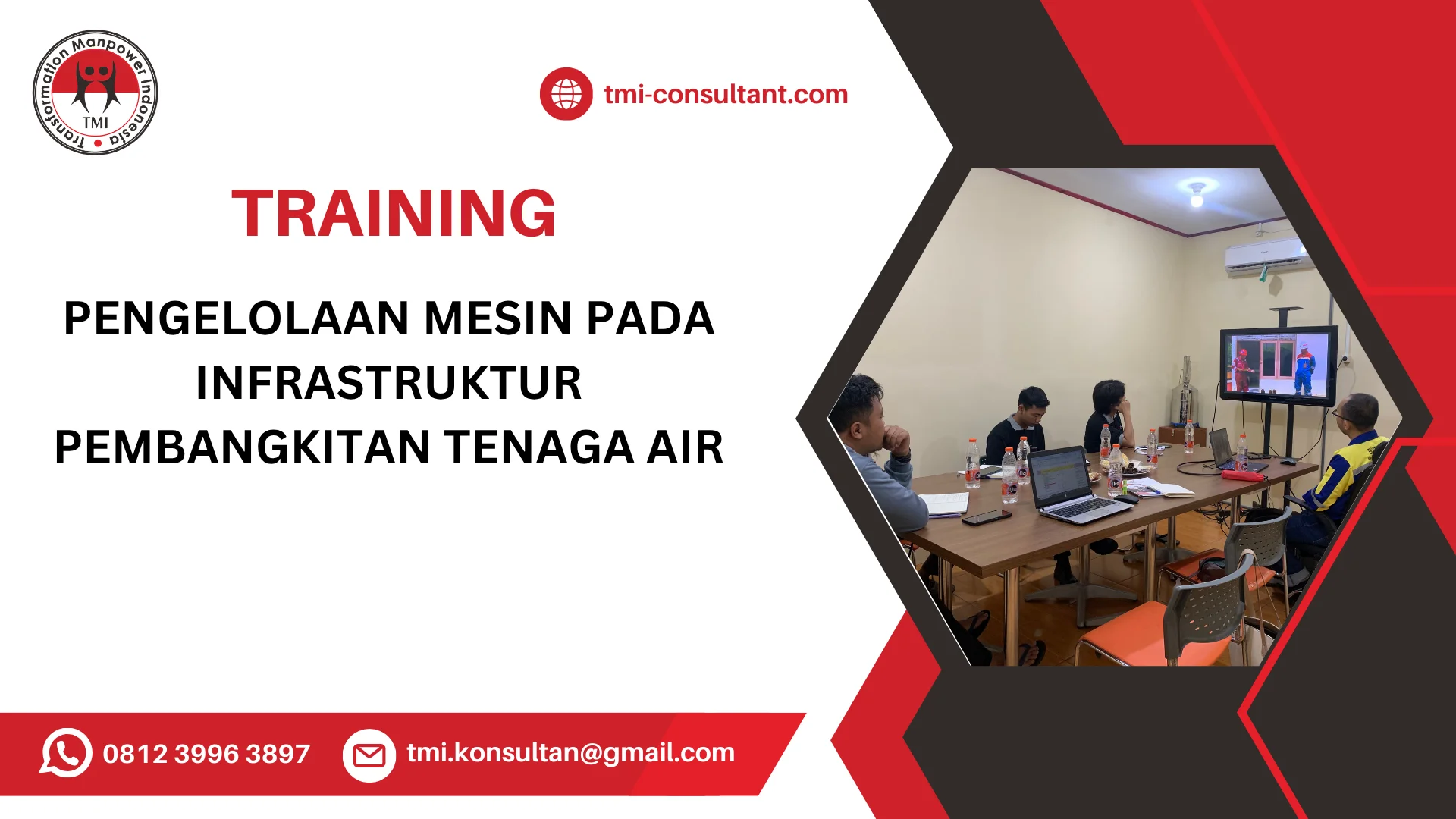 TRAINING PENGELOLAAN MESIN PADA INFRASTRUKTUR PEMBANGKITAN TENAGA AIR