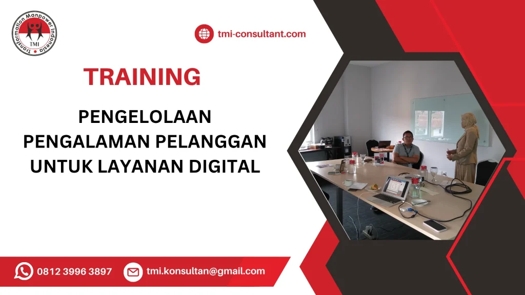 TRAINING PENGELOLAAN PENGALAMAN PELANGGAN UNTUK LAYANAN DIGITAL