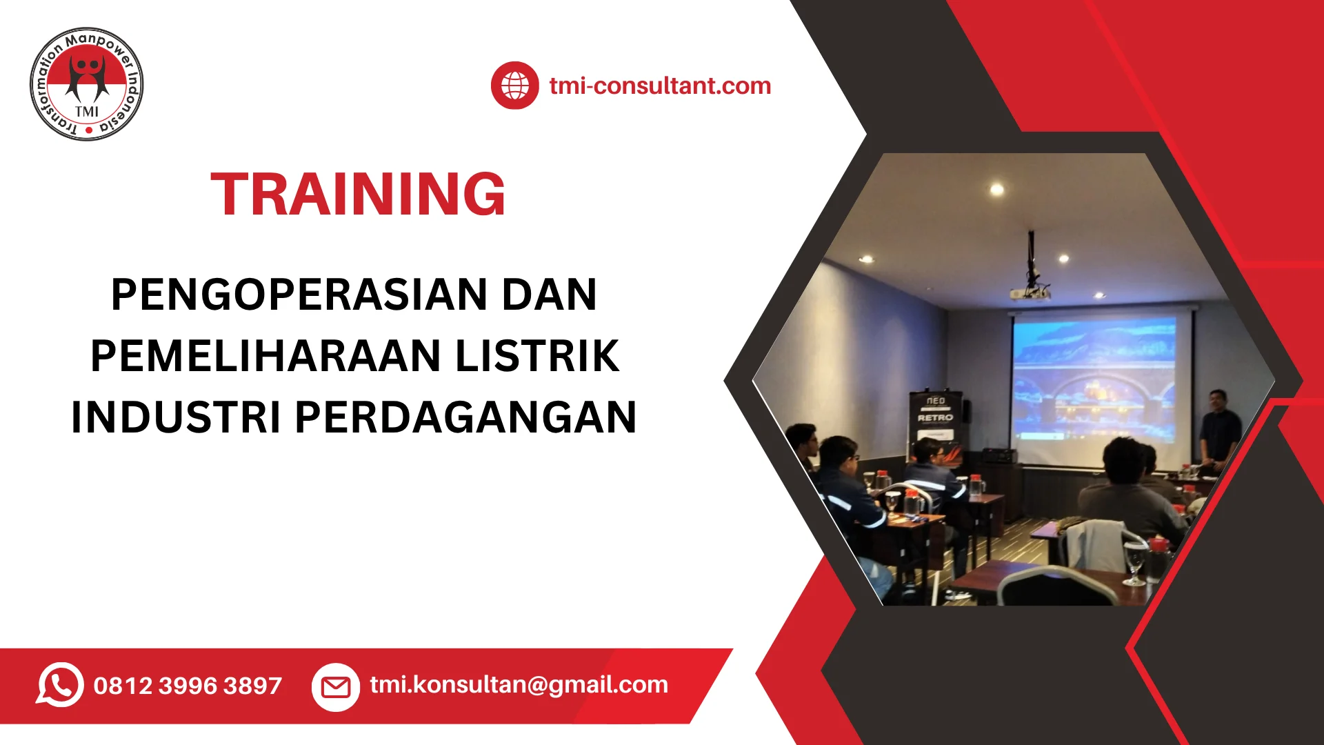 TRAINING PENGOPERASIAN DAN PEMELIHARAAN LISTRIK INDUSTRI PERDAGANGAN