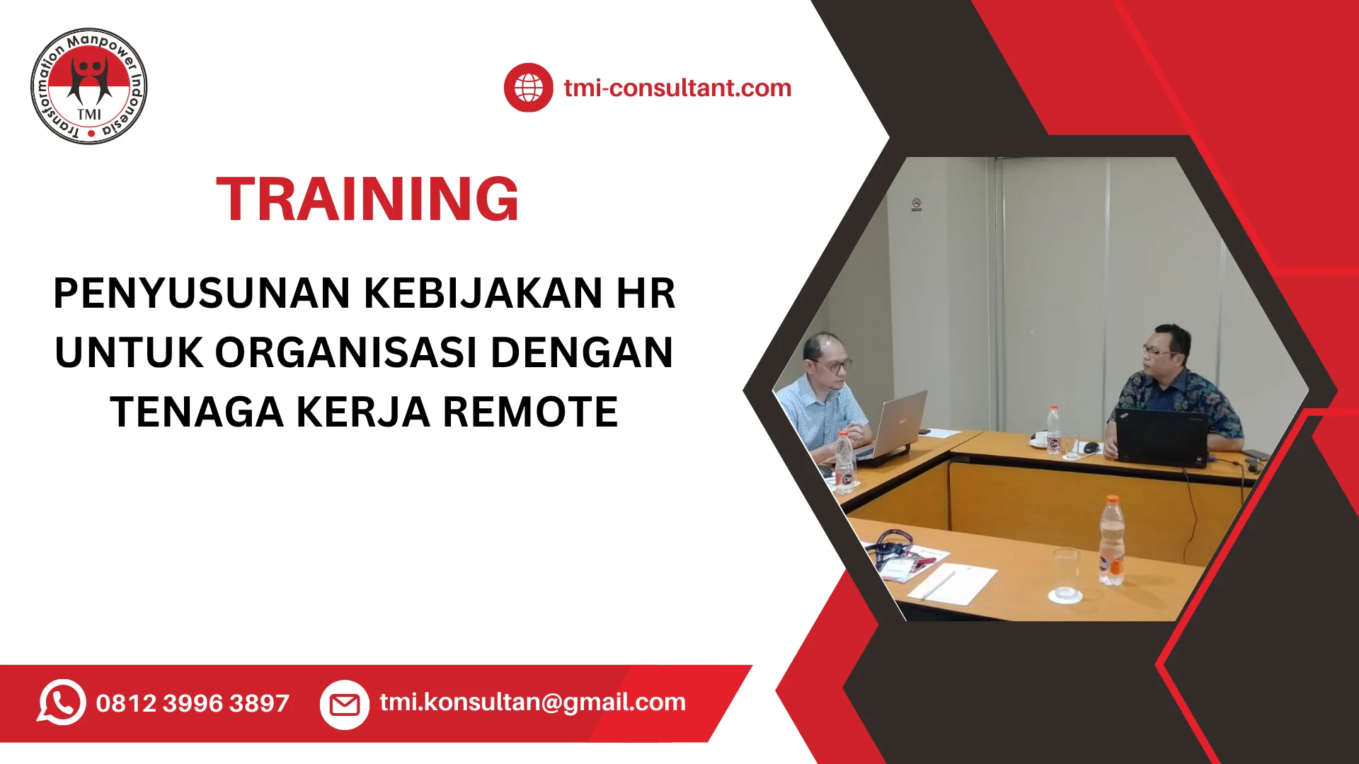 TRAINING PENYUSUNAN KEBIJAKAN HR UNTUK ORGANISASI DENGAN TENAGA KERJA REMOTE