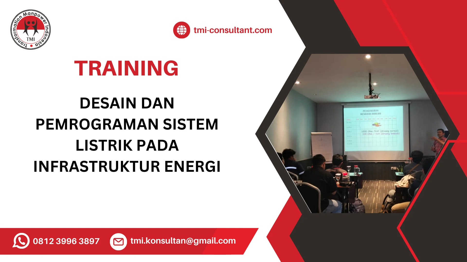 TRAINING DESAIN DAN PEMROGRAMAN SISTEM LISTRIK PADA INFRASTRUKTUR ENERGI