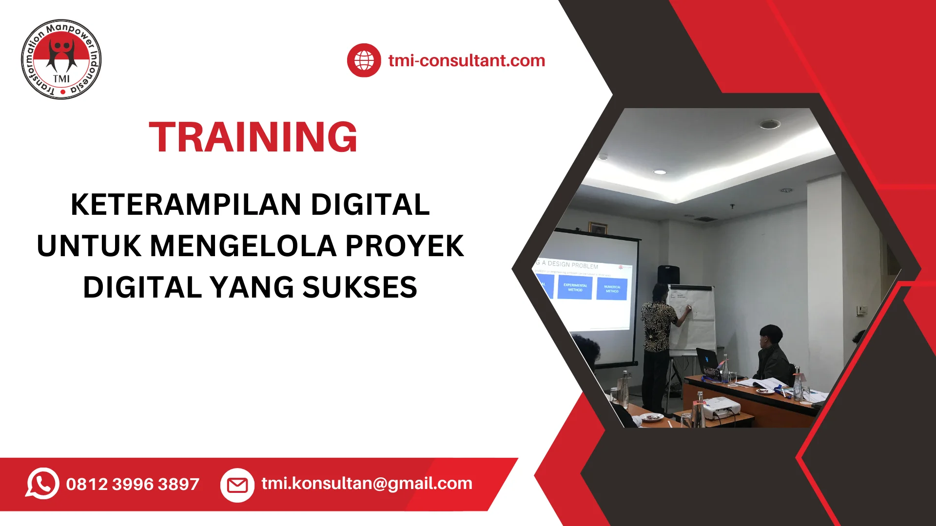 TRAINING KETERAMPILAN DIGITAL UNTUK MENGELOLA PROYEK DIGITAL YANG SUKSES