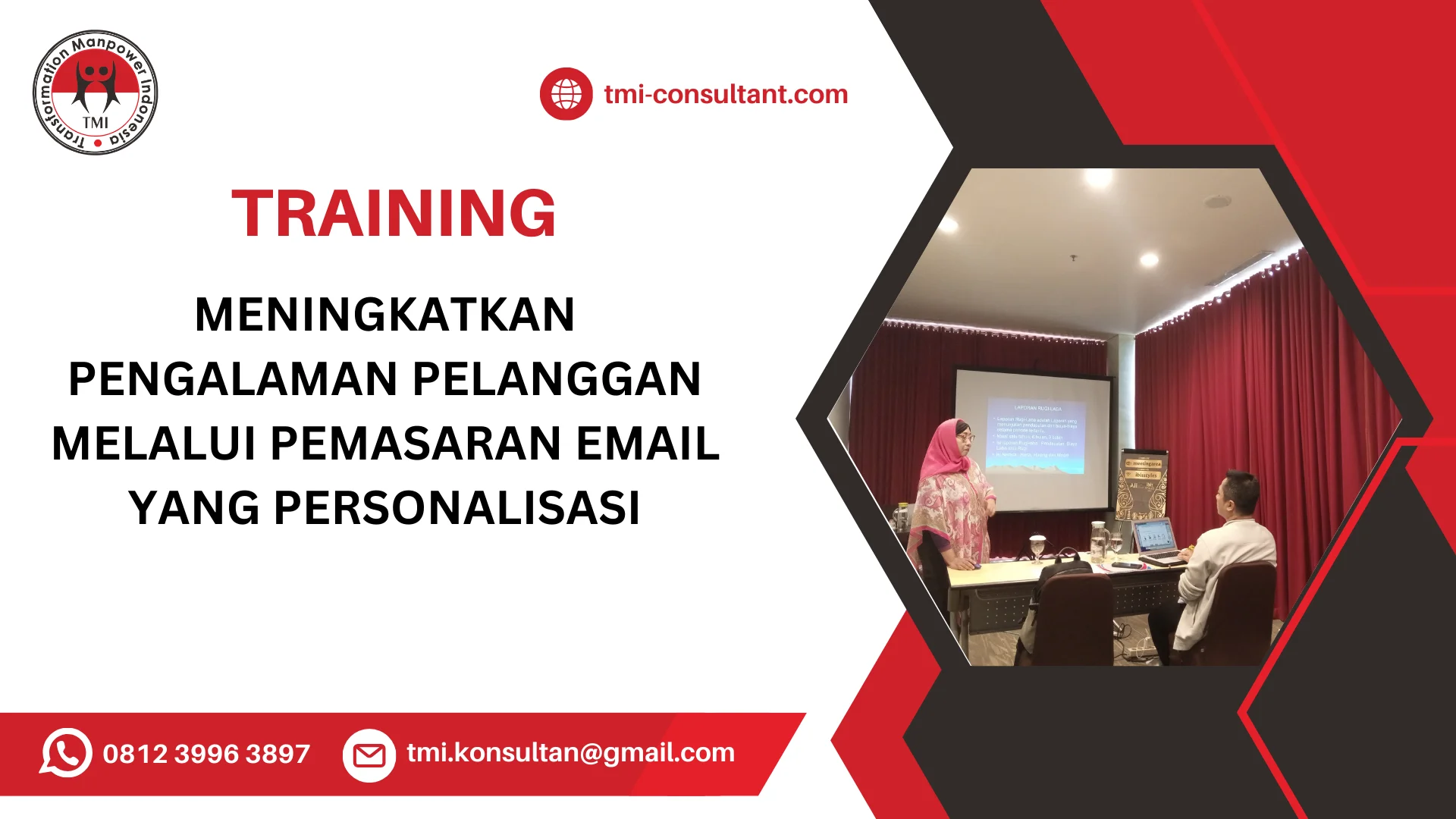 TRAINING MENINGKATKAN PENGALAMAN PELANGGAN MELALUI PEMASARAN EMAIL YANG PERSONALISASI