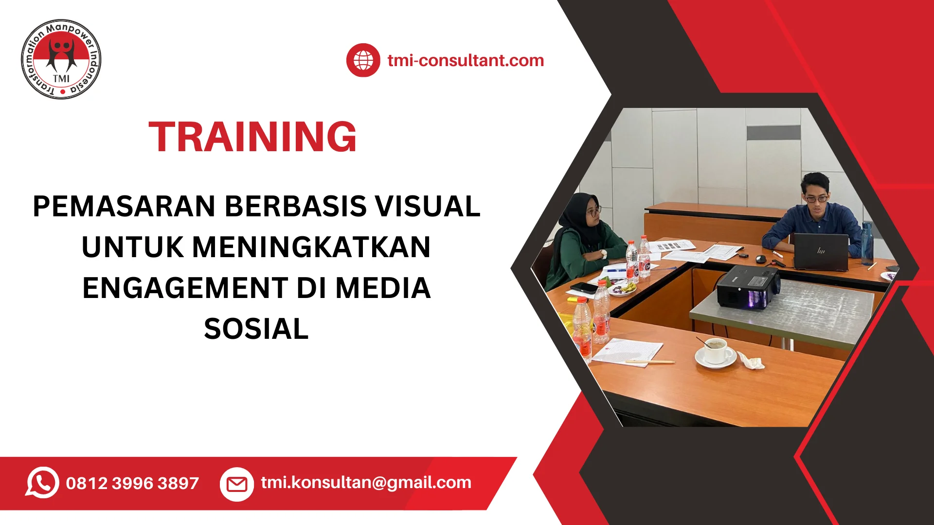 TRAINING PEMASARAN BERBASIS VISUAL UNTUK MENINGKATKAN ENGAGEMENT DI MEDIA SOSIAL