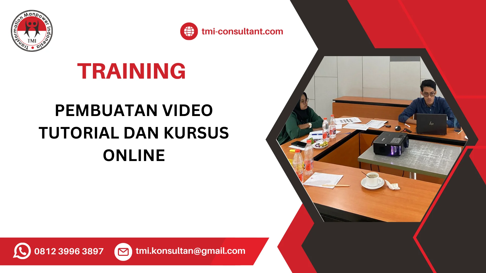 TRAINING PEMBUATAN VIDEO TUTORIAL DAN KURSUS ONLINE