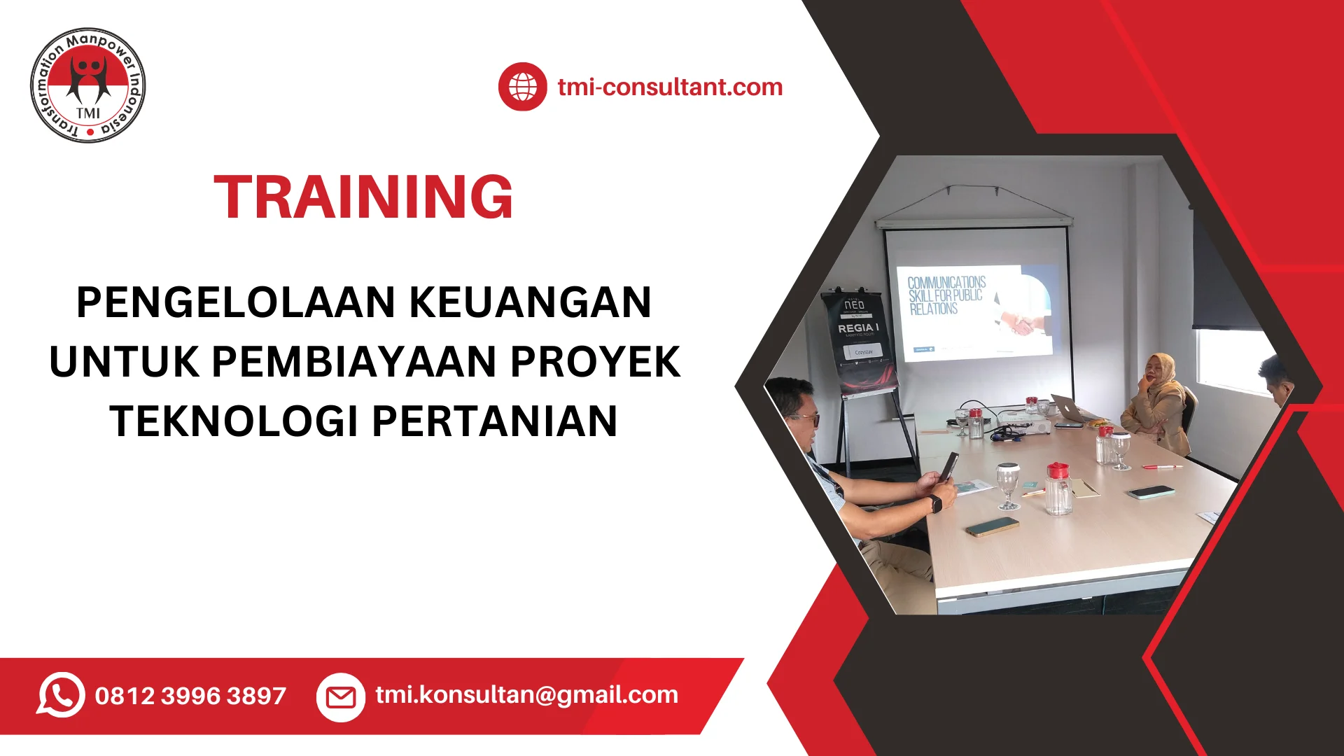 TRAINING PENGELOLAAN KEUANGAN UNTUK PEMBIAYAAN PROYEK TEKNOLOGI PERTANIAN