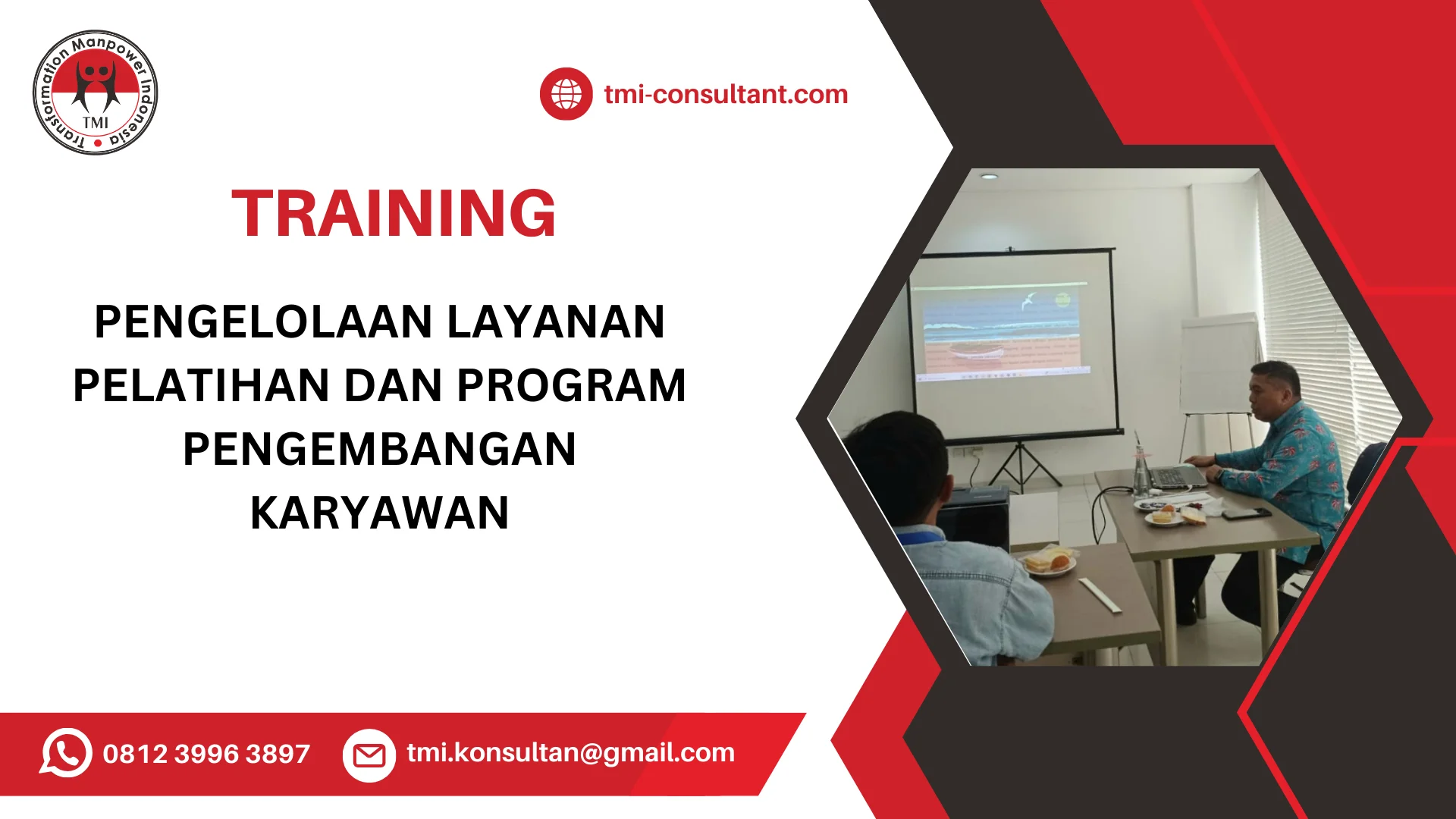 TRAINING PENGELOLAAN LAYANAN PELATIHAN DAN PROGRAM PENGEMBANGAN KARYAWAN
