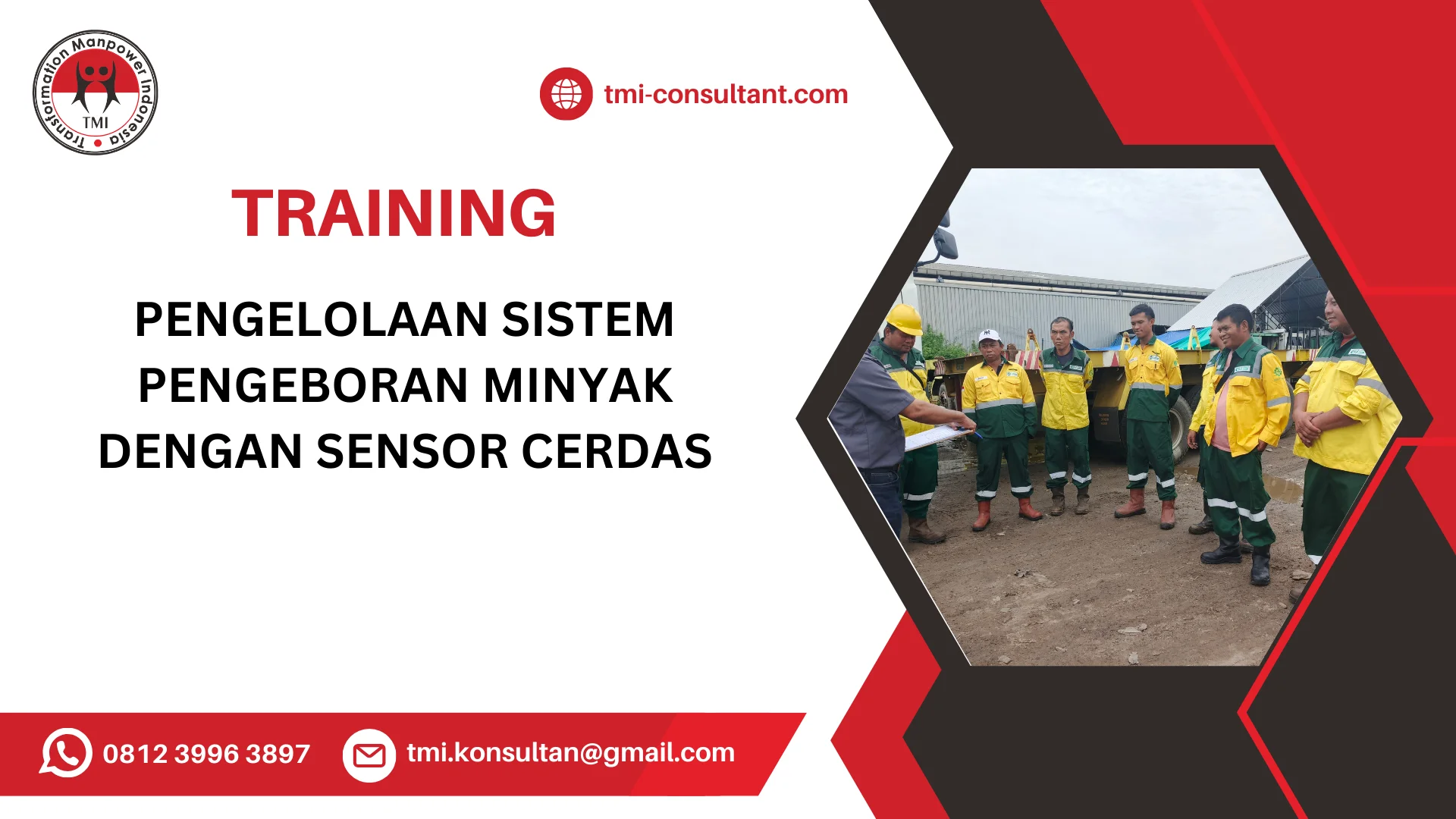 TRAINING PENGELOLAAN SISTEM PENGEBORAN MINYAK DENGAN SENSOR CERDAS