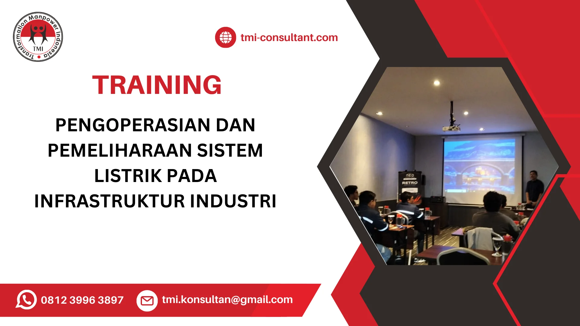 TRAINING PENGOPERASIAN DAN PEMELIHARAAN SISTEM LISTRIK PADA INFRASTRUKTUR INDUSTRI