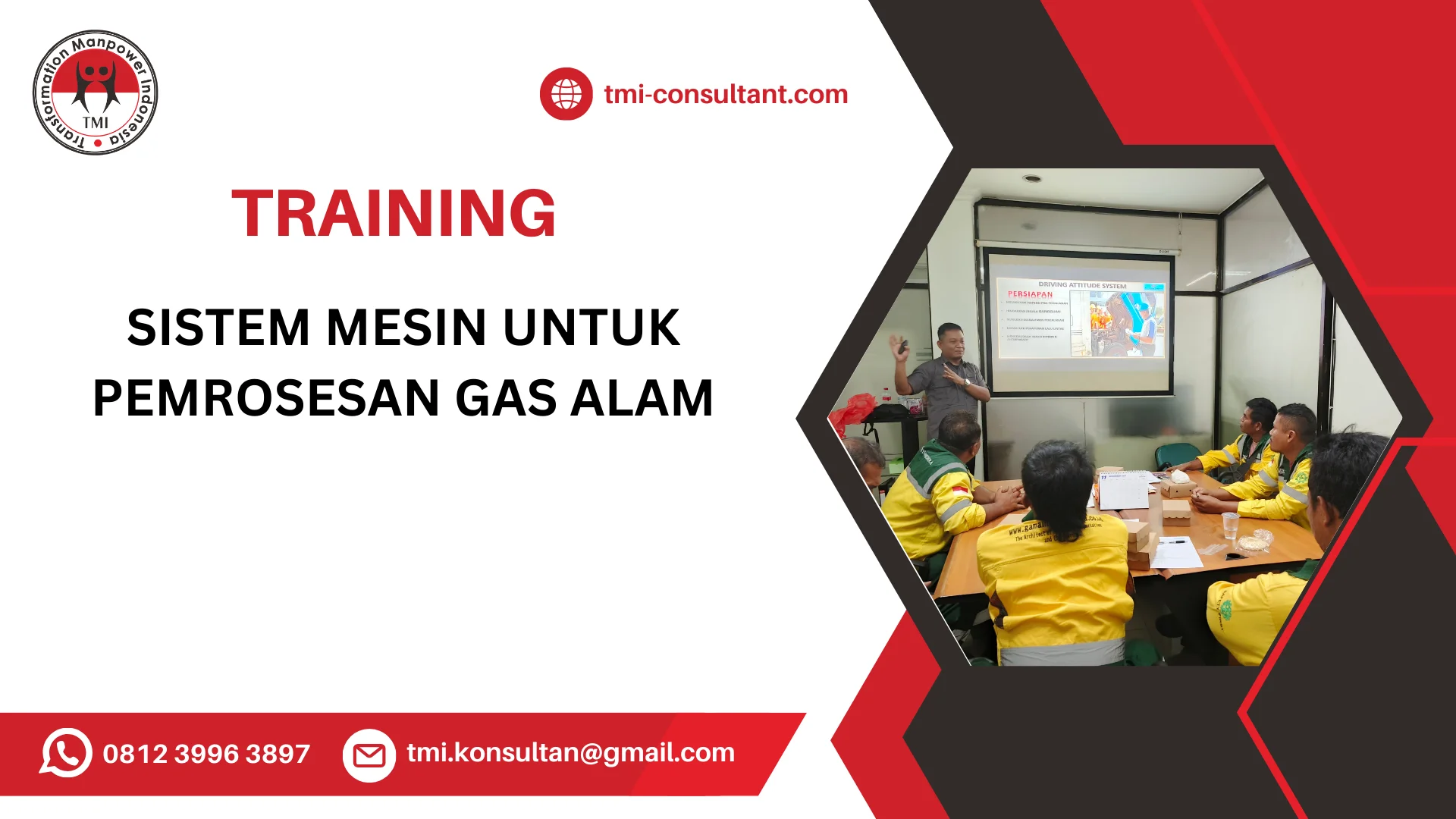 TRAINING SISTEM MESIN UNTUK PEMROSESAN GAS ALAM