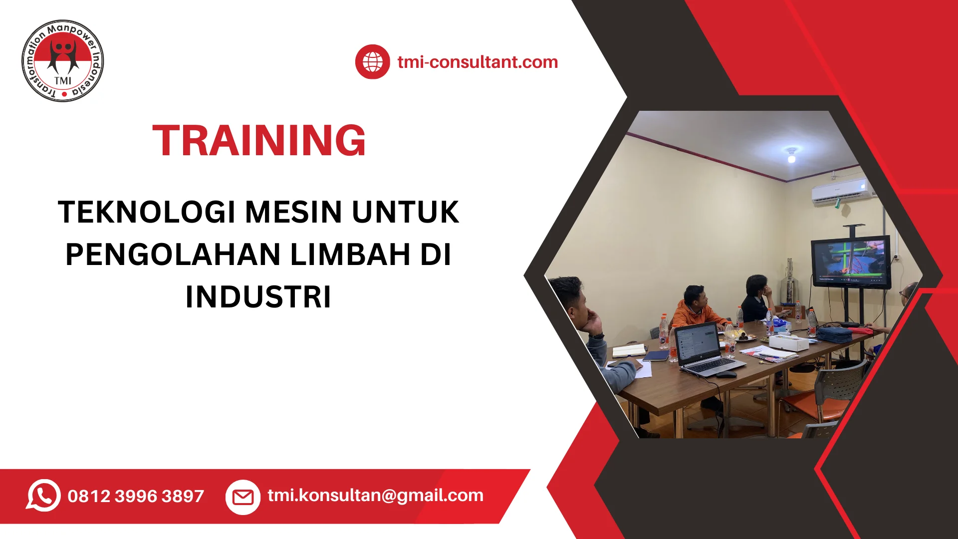 TRAINING TEKNOLOGI MESIN UNTUK PENGOLAHAN LIMBAH DI INDUSTRI