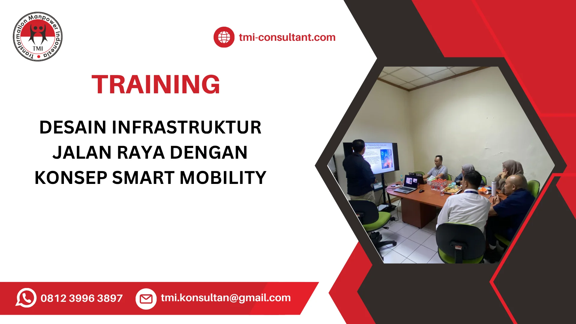TRAINING DESAIN INFRASTRUKTUR JALAN RAYA DENGAN KONSEP SMART MOBILITY