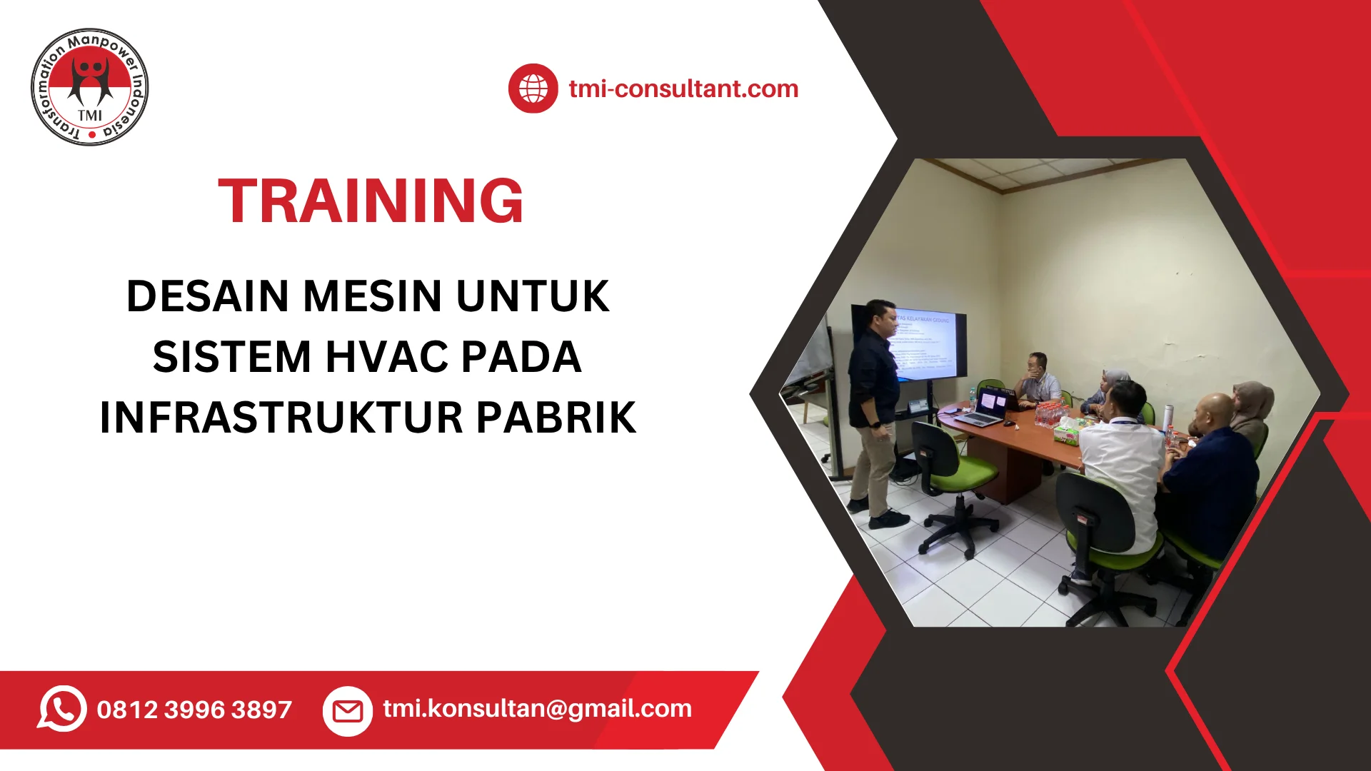 TRAINING DESAIN MESIN UNTUK SISTEM HVAC PADA INFRASTRUKTUR PABRIK