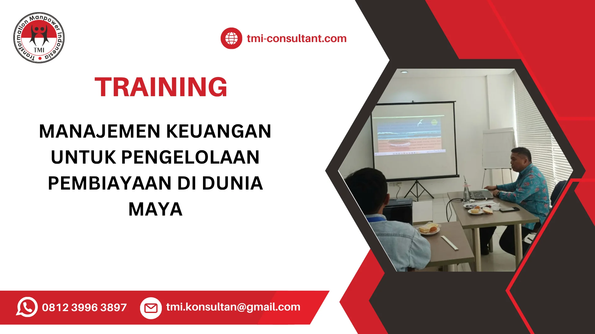 TRAINING MANAJEMEN KEUANGAN UNTUK PENGELOLAAN PEMBIAYAAN DI DUNIA MAYA
