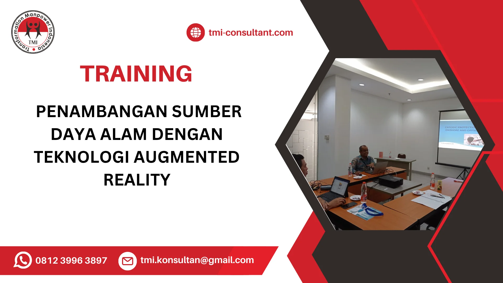 TRAINING PENAMBANGAN SUMBER DAYA ALAM DENGAN TEKNOLOGI AUGMENTED REALITY