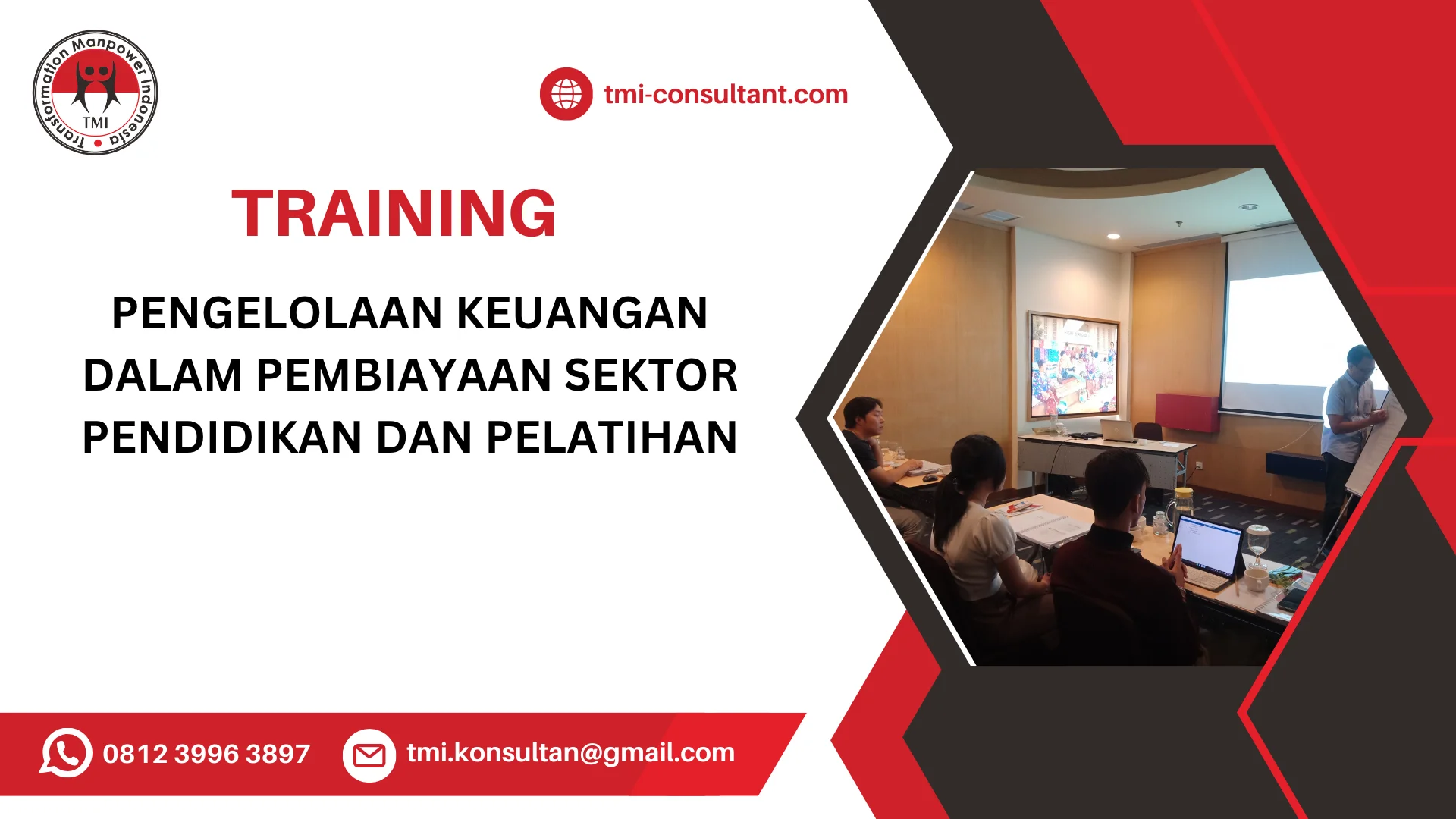 TRAINING PENGELOLAAN KEUANGAN DALAM PEMBIAYAAN SEKTOR PENDIDIKAN DAN PELATIHAN