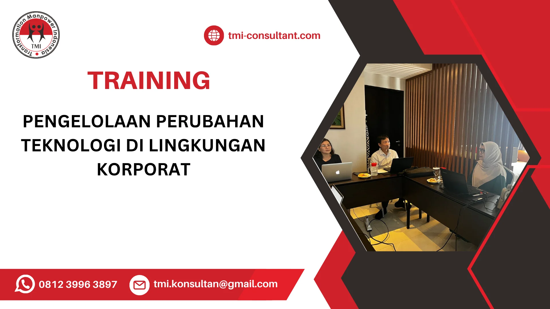 TRAINING PENGELOLAAN PERUBAHAN TEKNOLOGI DI LINGKUNGAN KORPORAT
