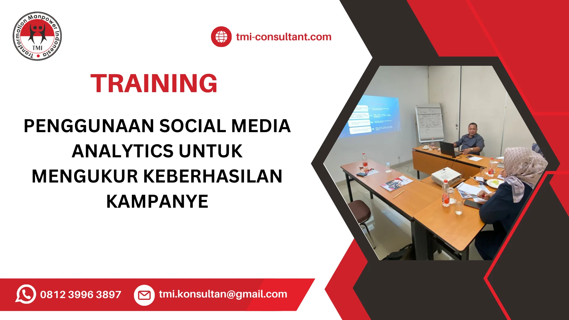 TRAINING PENGGUNAAN SOCIAL MEDIA ANALYTICS UNTUK MENGUKUR KEBERHASILAN KAMPANYE