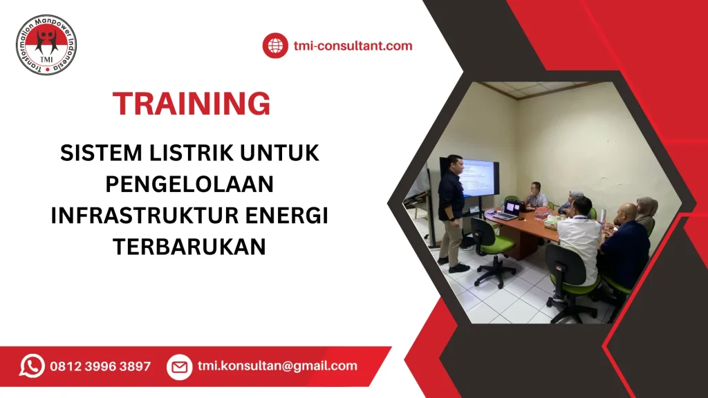 TRAINING SISTEM LISTRIK UNTUK PENGELOLAAN INFRASTRUKTUR ENERGI TERBARUKAN