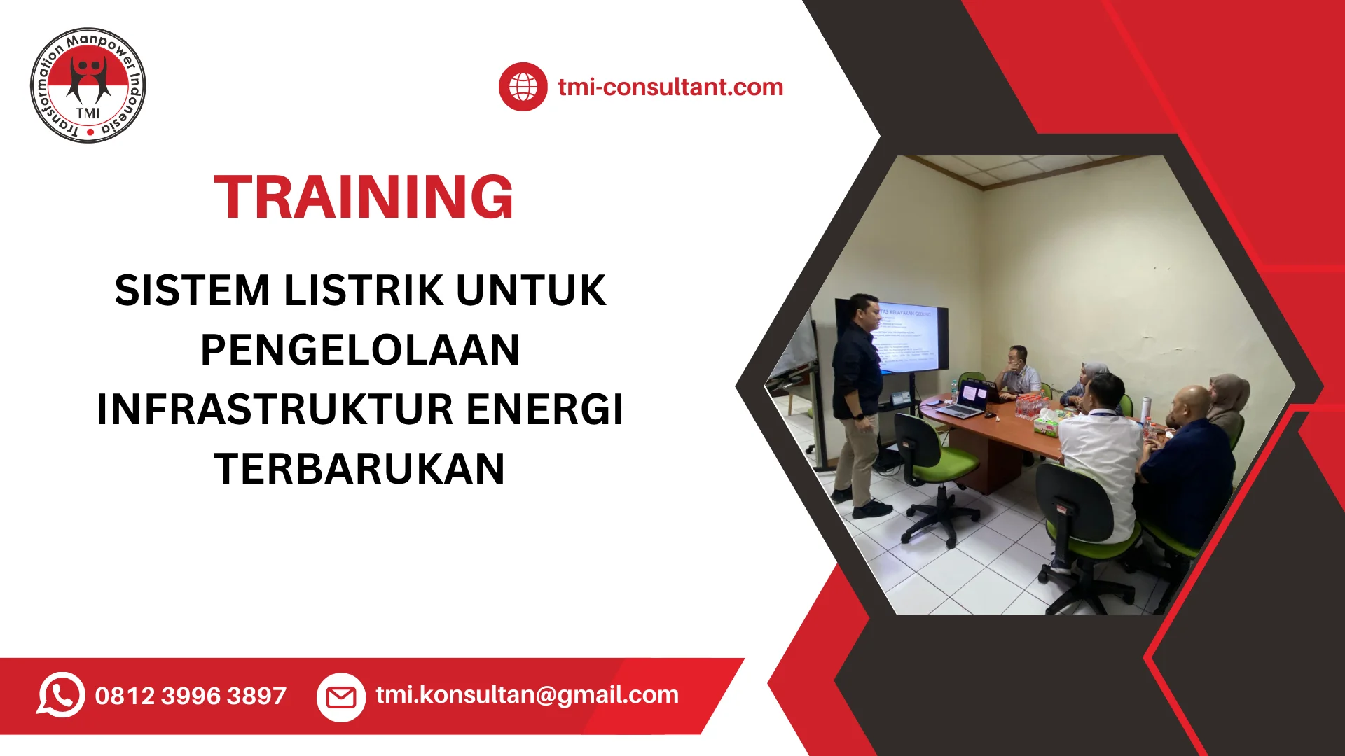 TRAINING SISTEM LISTRIK UNTUK PENGELOLAAN INFRASTRUKTUR ENERGI TERBARUKAN