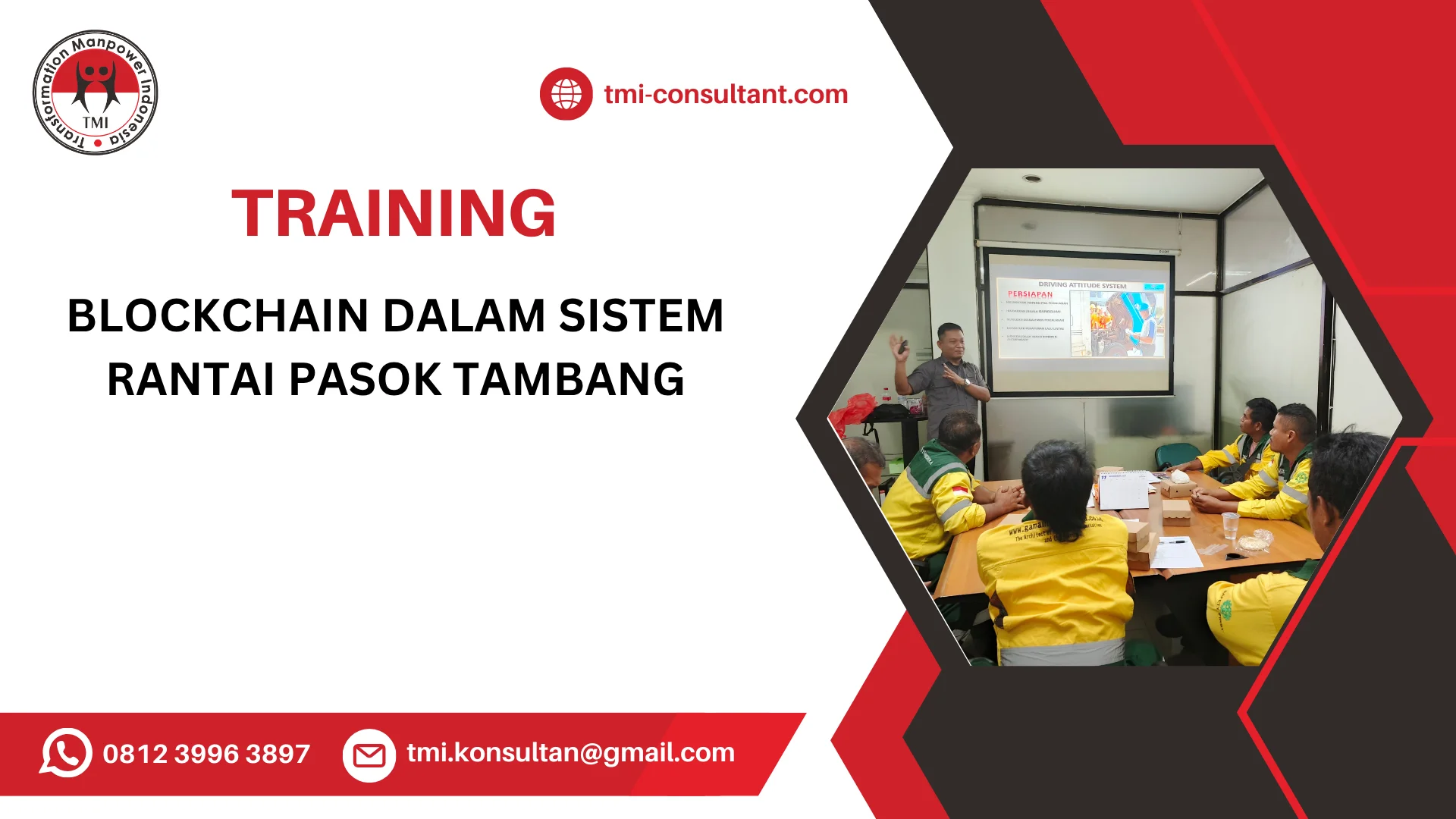 TRAINING BLOCKCHAIN DALAM SISTEM RANTAI PASOK TAMBANG