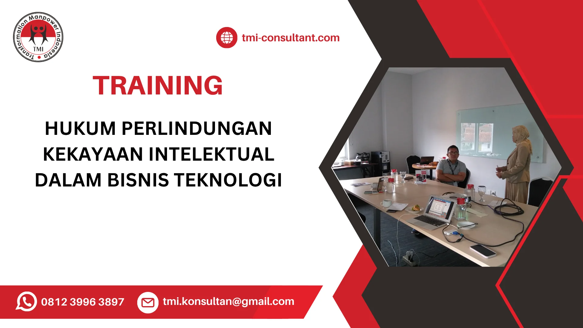 TRAINING HUKUM PERLINDUNGAN KEKAYAAN INTELEKTUAL DALAM BISNIS TEKNOLOGI