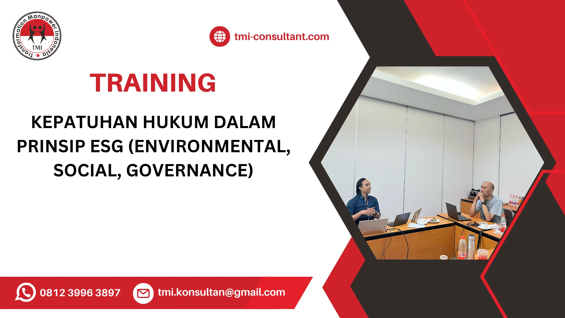 TRAINING KEPATUHAN HUKUM DALAM PRINSIP ESG (ENVIRONMENTAL, SOCIAL, GOVERNANCE)