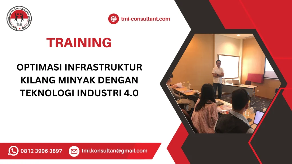 TRAINING OPTIMASI INFRASTRUKTUR KILANG MINYAK DENGAN TEKNOLOGI INDUSTRI 4.0